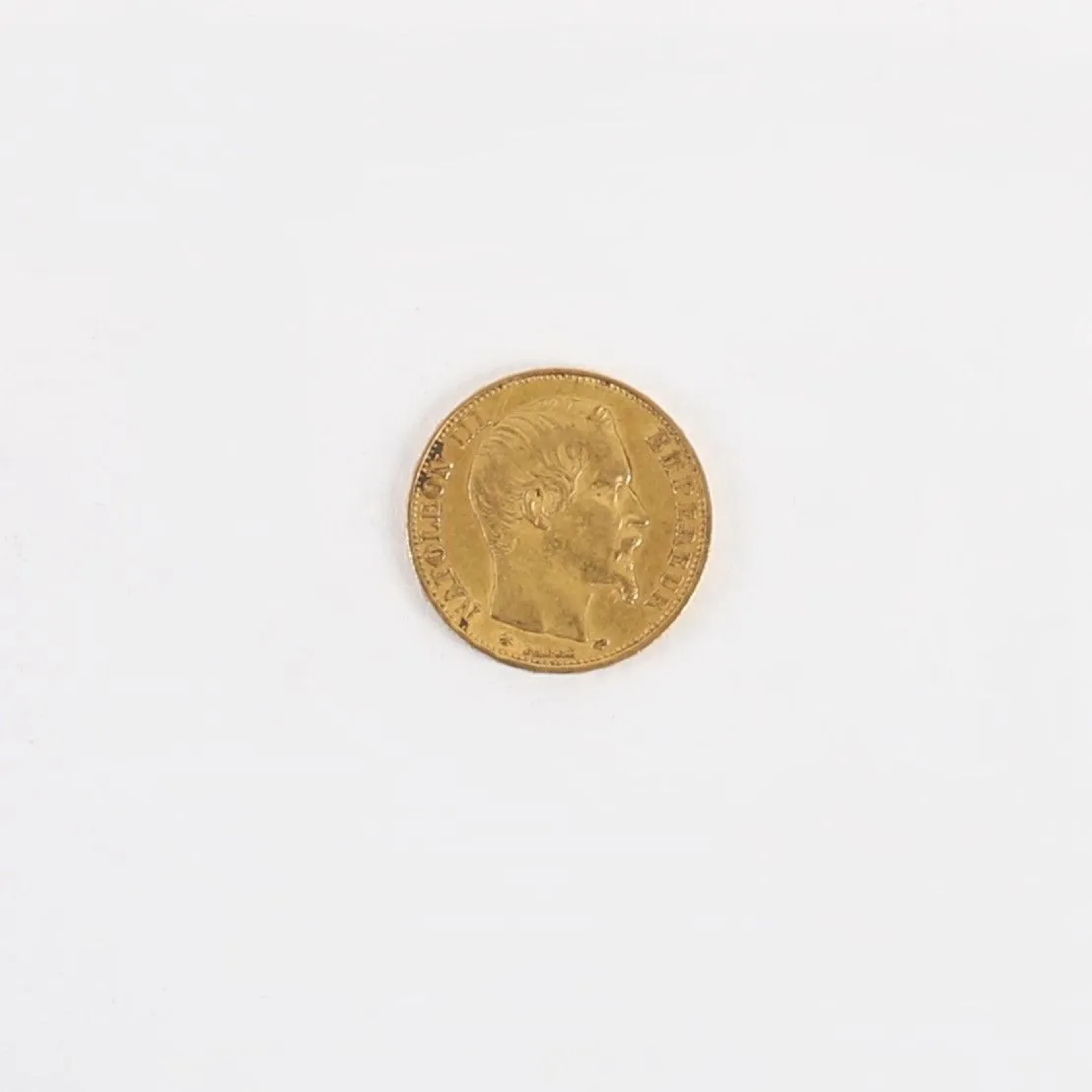 20 FRANCS NAPOLEON III GOLD COIN, 1859 - Lot 71
