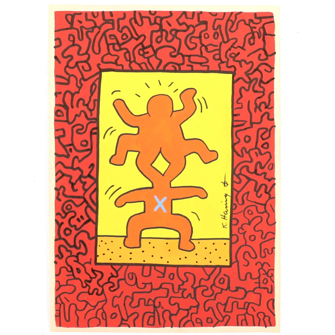 WORK "UNTITLED" after Keith HARING (1958–1990) - Lot 227