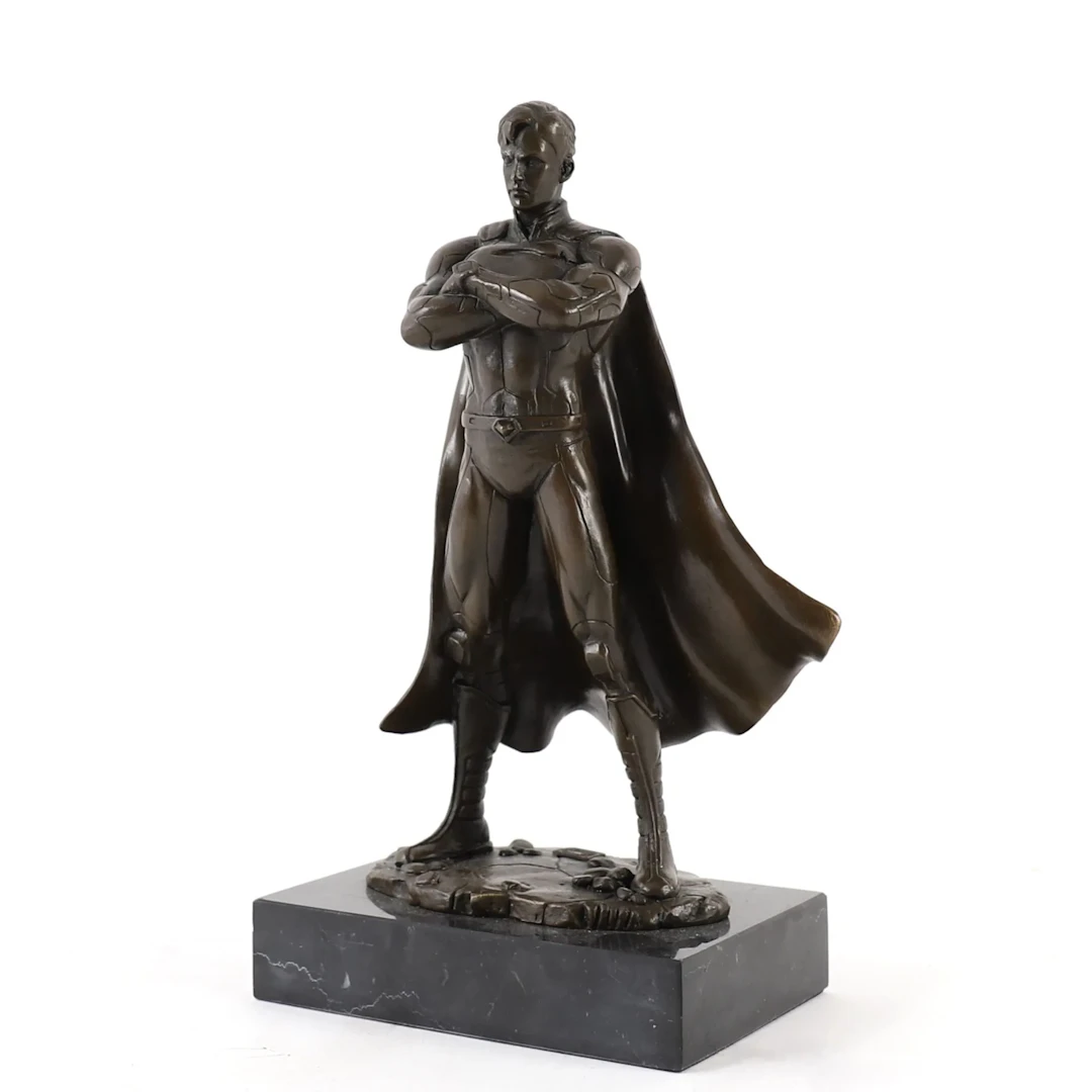 "SUPERMAN" SCULPTURE by NICK (20th/20th) - Lot 260