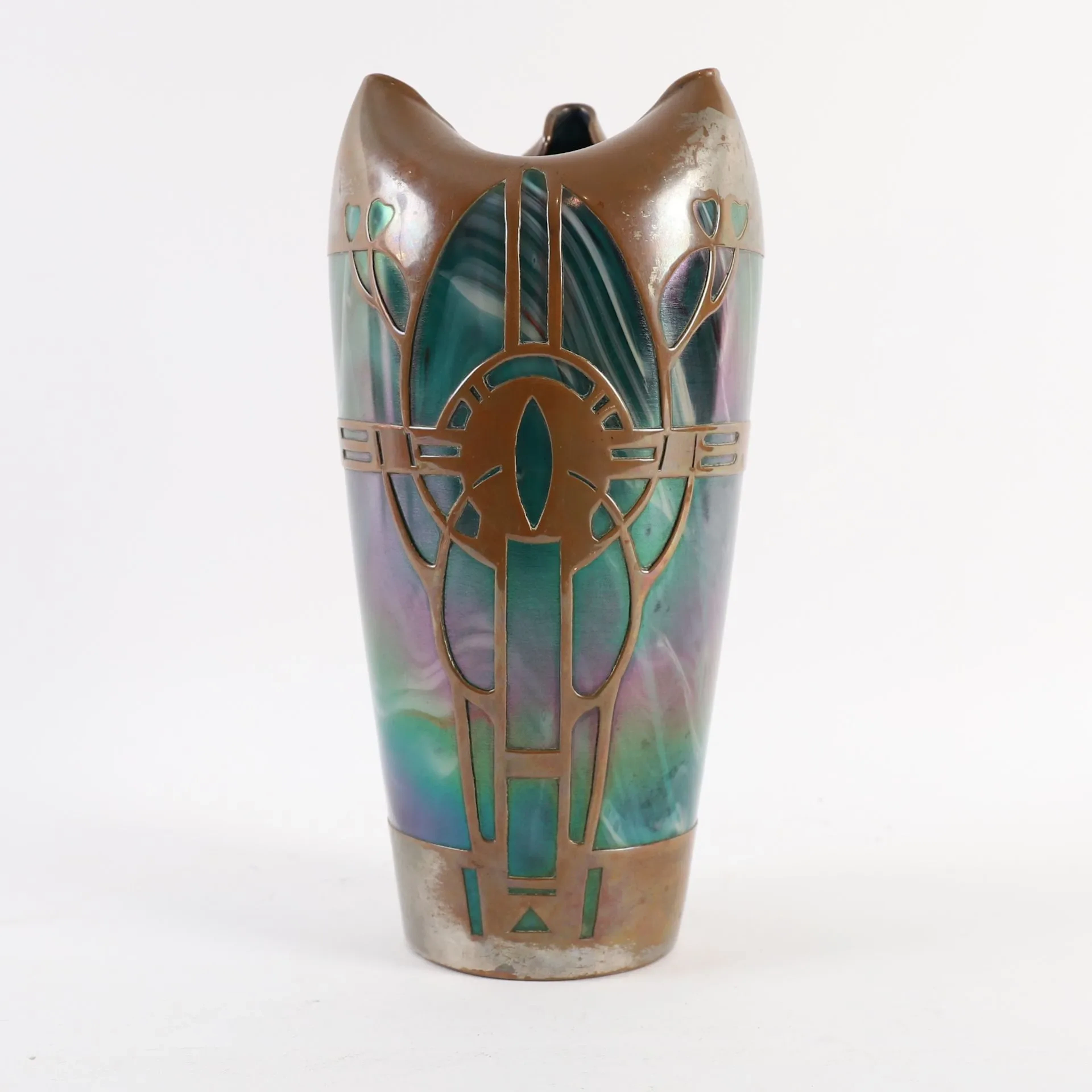 ART NOUVEAU VASE by Joseph RINDSKOPF (1890–1927), circa 1903 - Lot 220