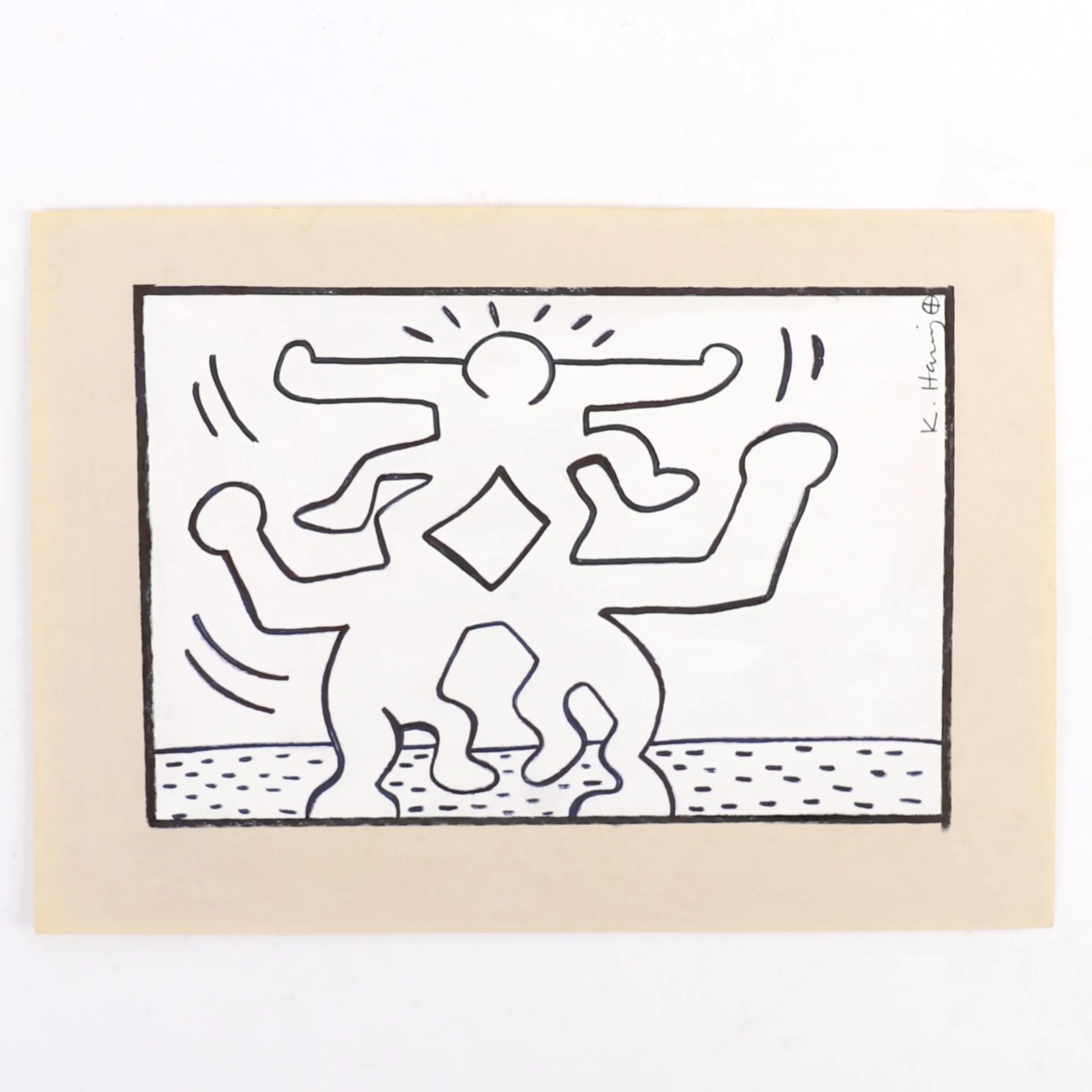 WORK "UNTITLED" after Keith HARING (1958–1990) - Lot 129