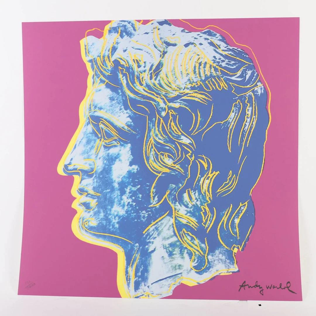 BASED ON A LITHOGRAPH TITLED "ALEXANDER THE GREAT" BY Andy W - Lot 190