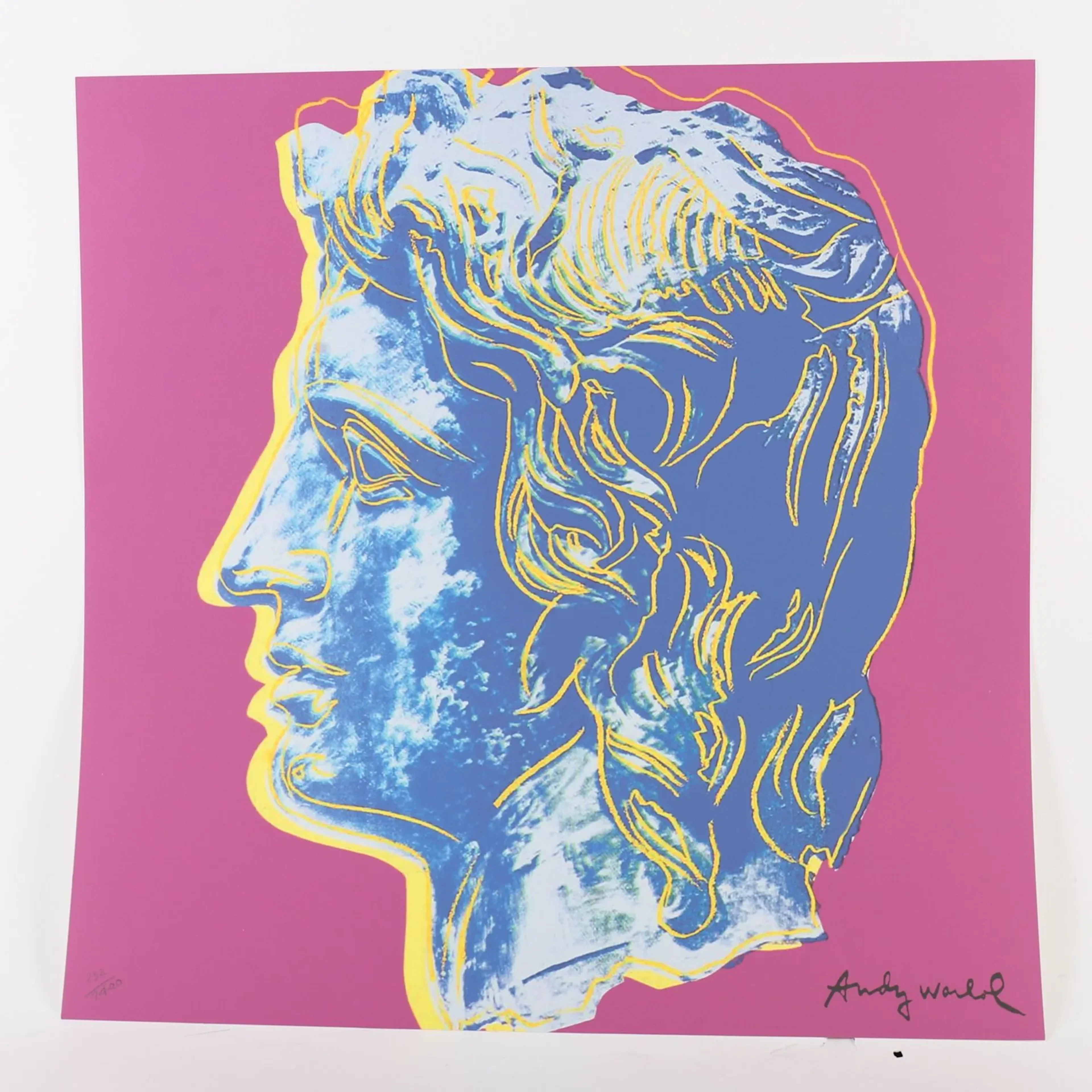 BASED ON A LITHOGRAPH TITLED "ALEXANDER THE GREAT" BY Andy W - Lot 190
