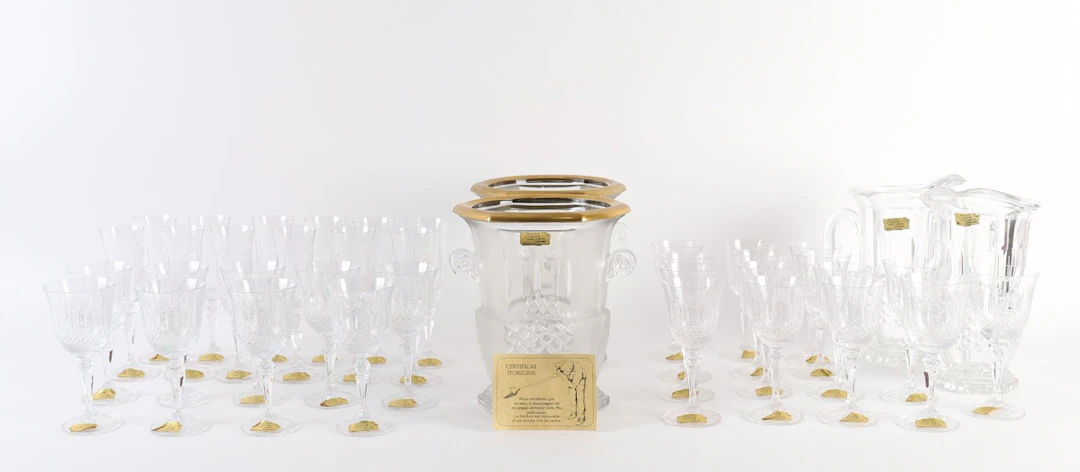 ARTISANAT DE LORRAINE CRYSTAL SERVICE - Lot 102