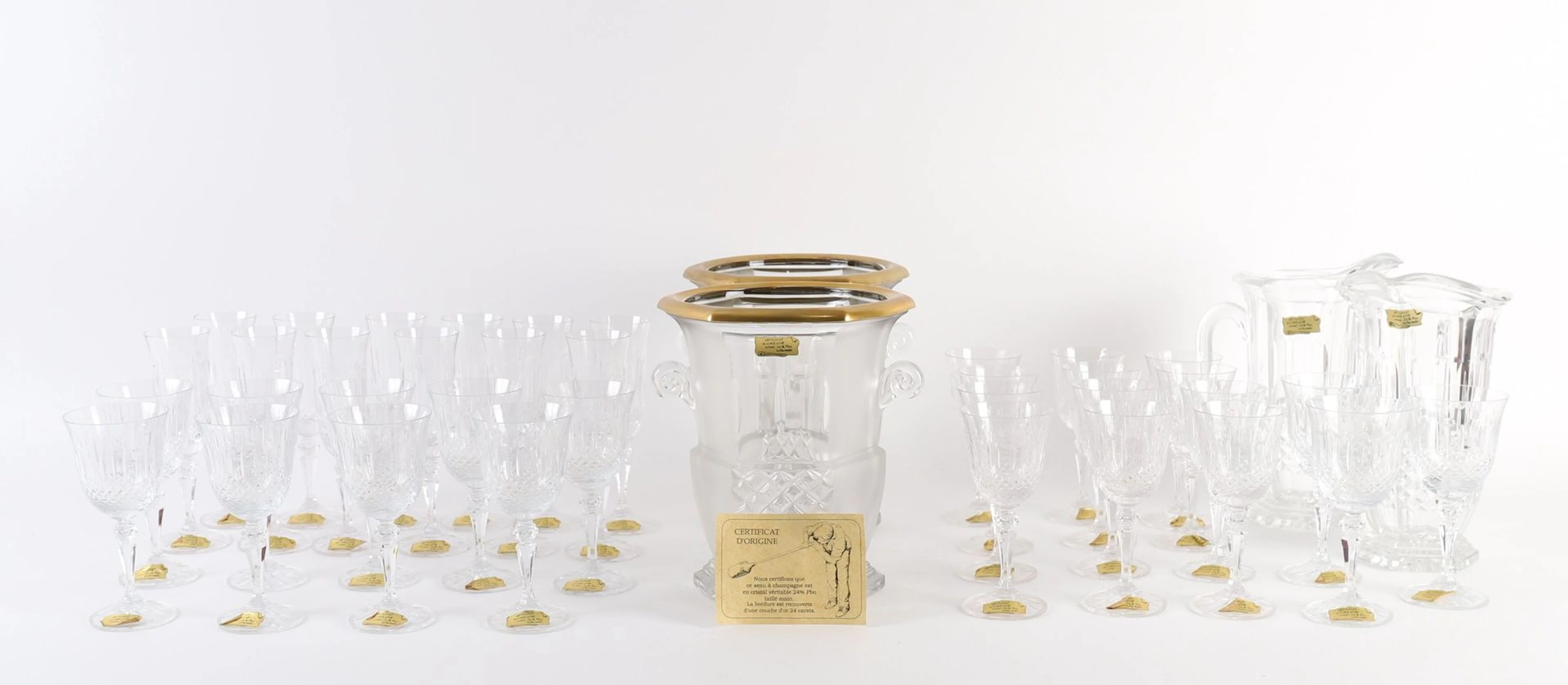 ARTISANAT DE LORRAINE CRYSTAL SERVICE - Lot 102