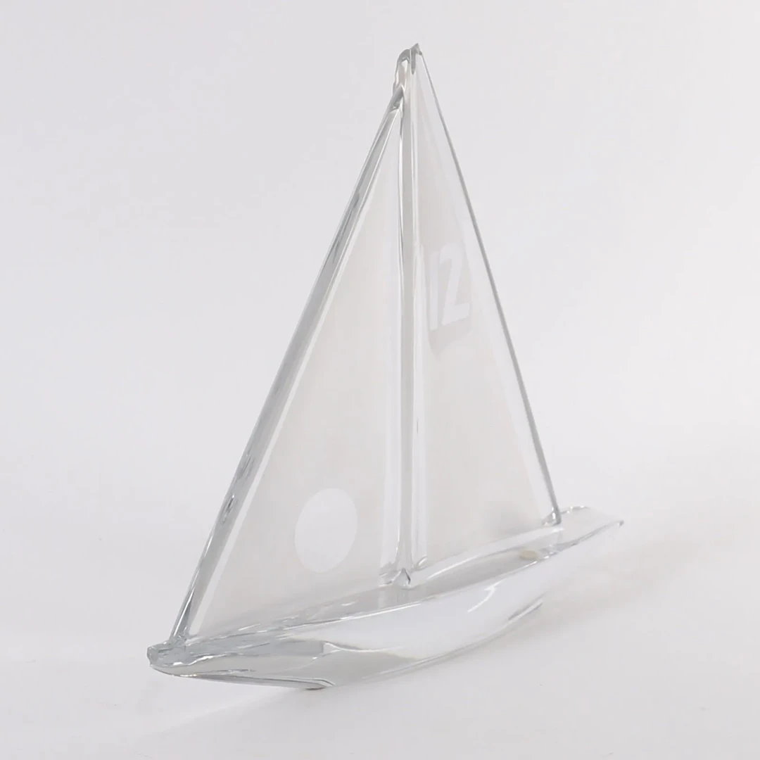 SCULPTURE "VOILIER" DAUM - Lot 206