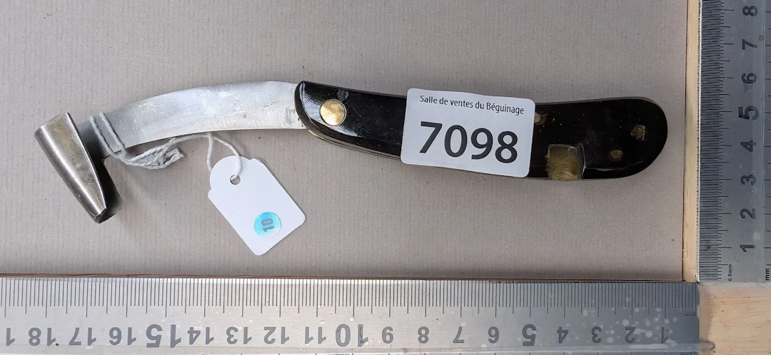 Forester's claw with horn handle (folding) - See photos for dimensions