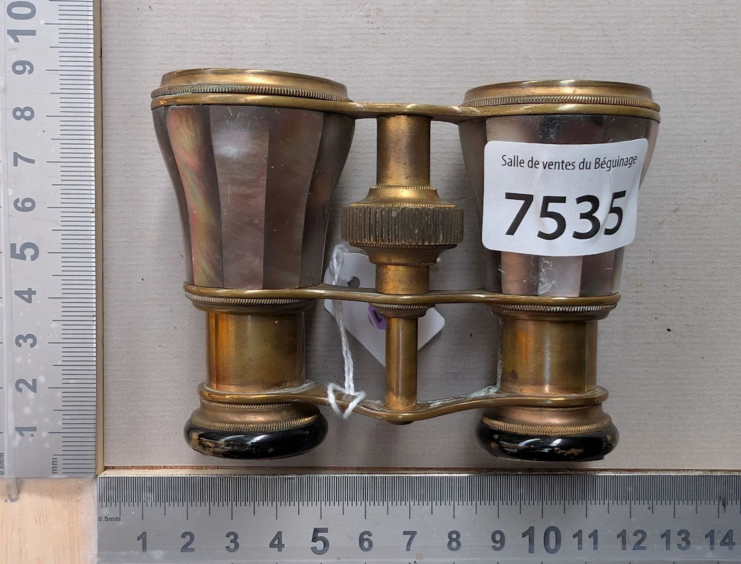 Vintage spotting binoculars—see photos for dimensions and condition