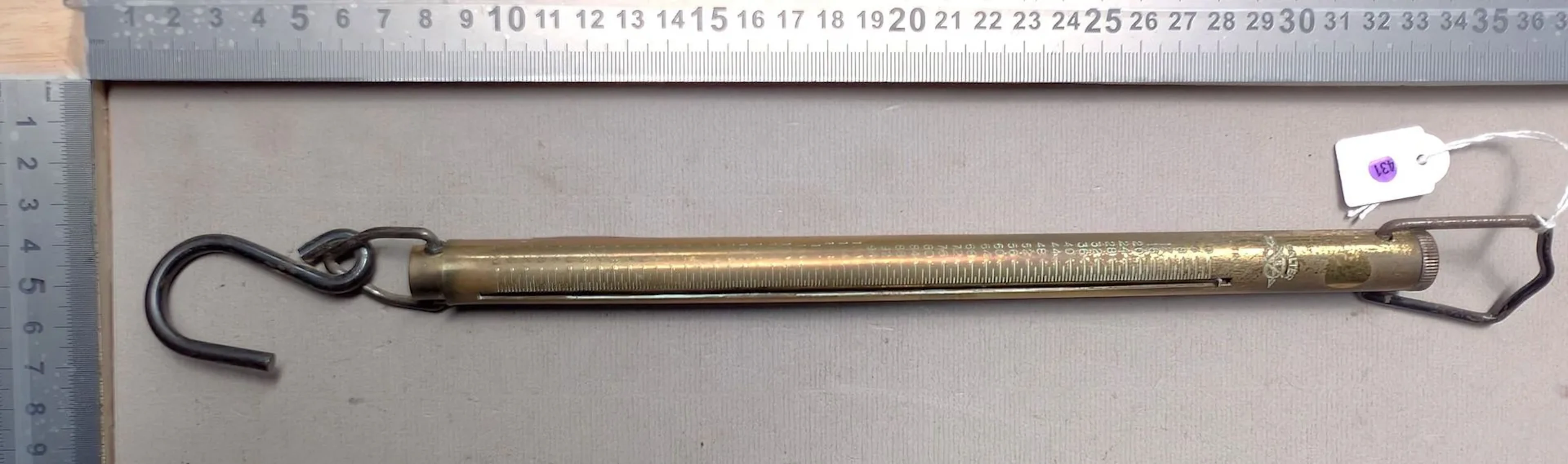 Antique Roman scale, 36 cm - See photos for dimensions and condition