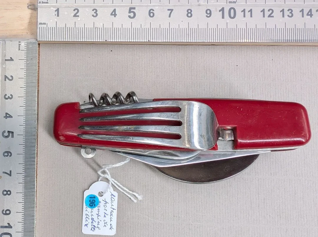 6-in-1 Camping Pocket Knife (Travel Knife) - See photos for dimensions