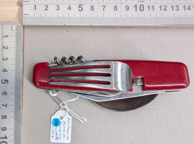 6-in-1 Camping Pocket Knife (Travel Knife) - See photos for dimensions