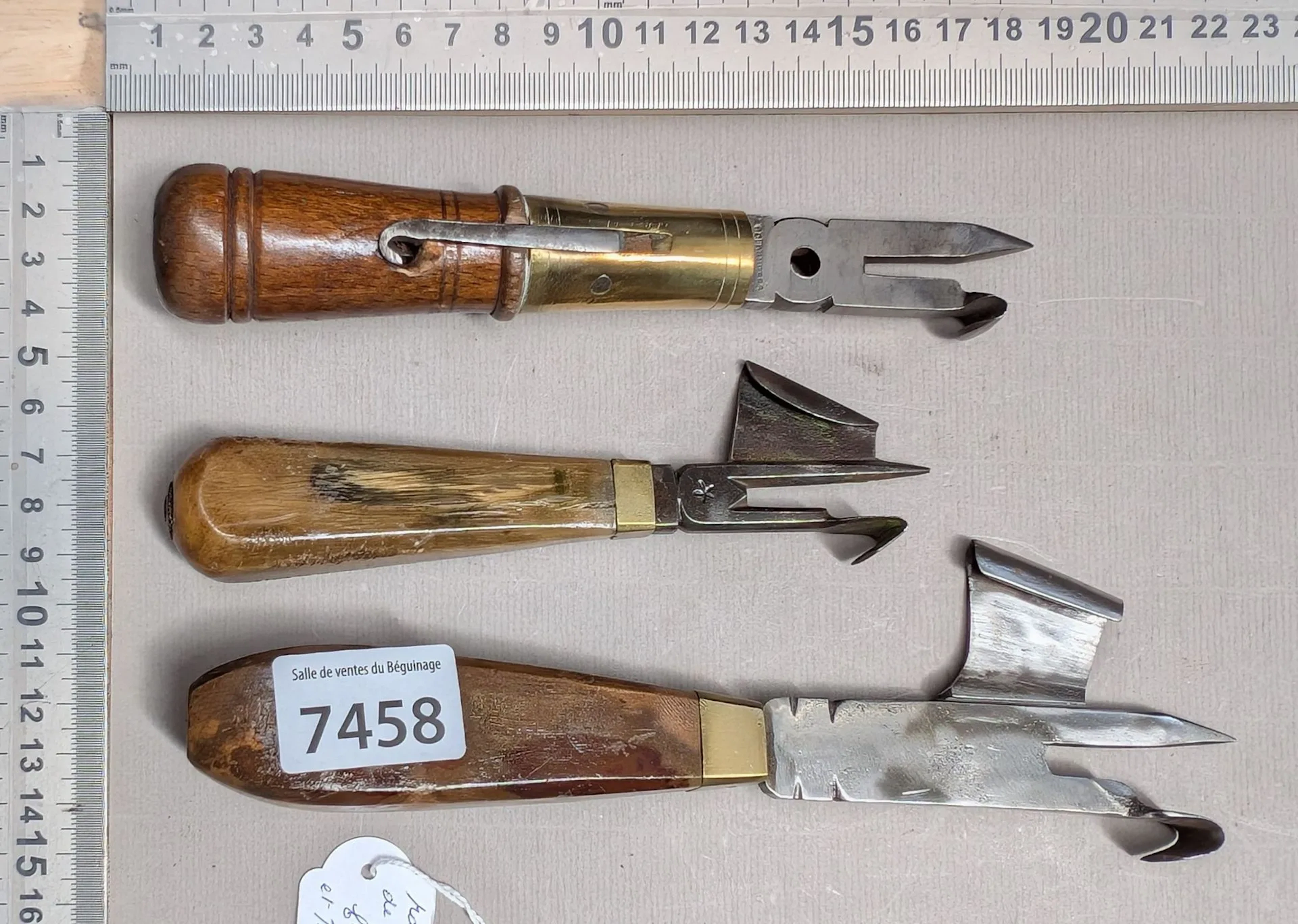 3 rouannes from a forester and cooper—a lovely piece—See photos for