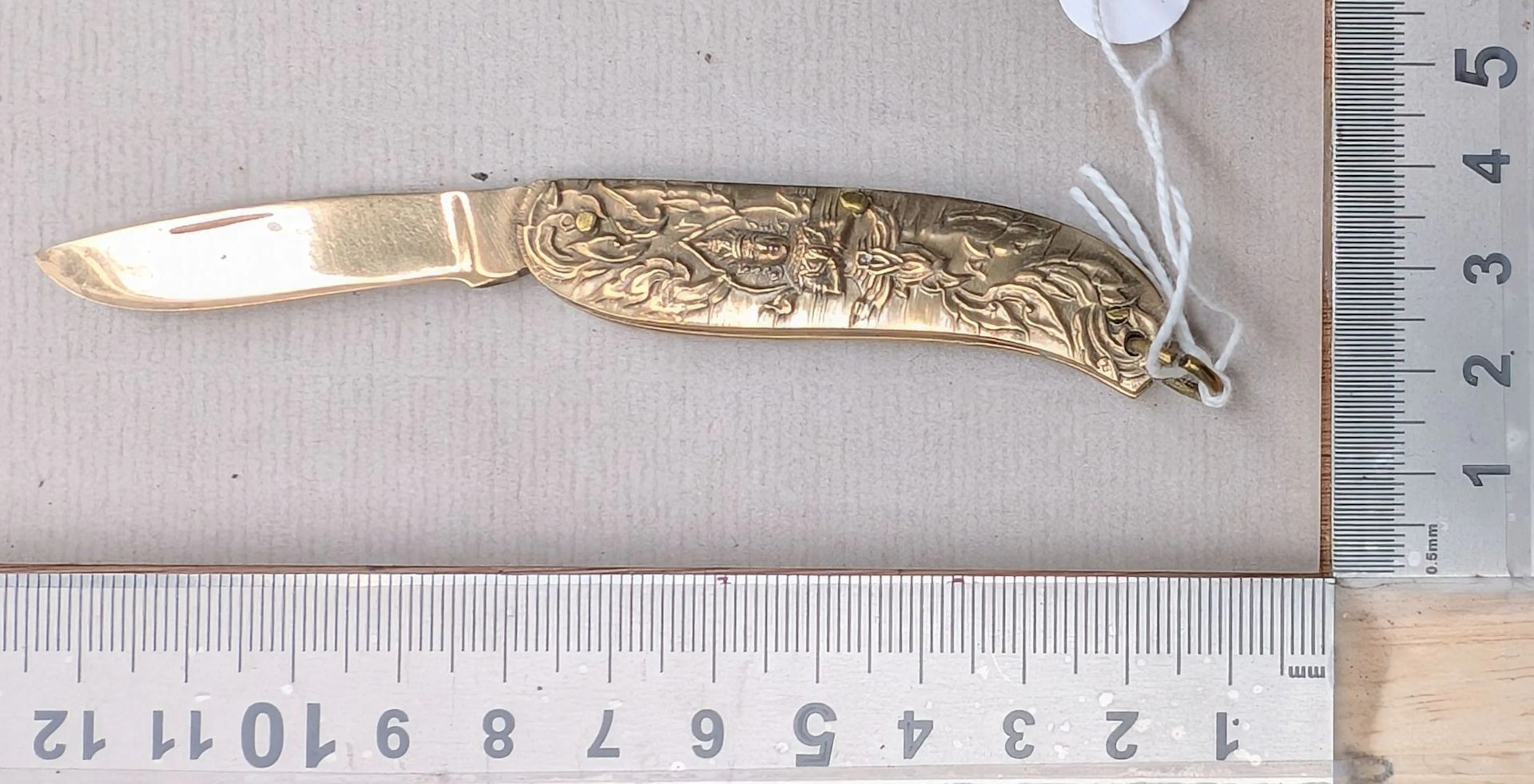 Very nice single-blade pocket knife—see photos for dimensions and condition