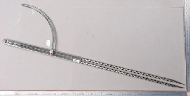 Rare antique 18th-century compass, 1 meter - See photos for dimensions