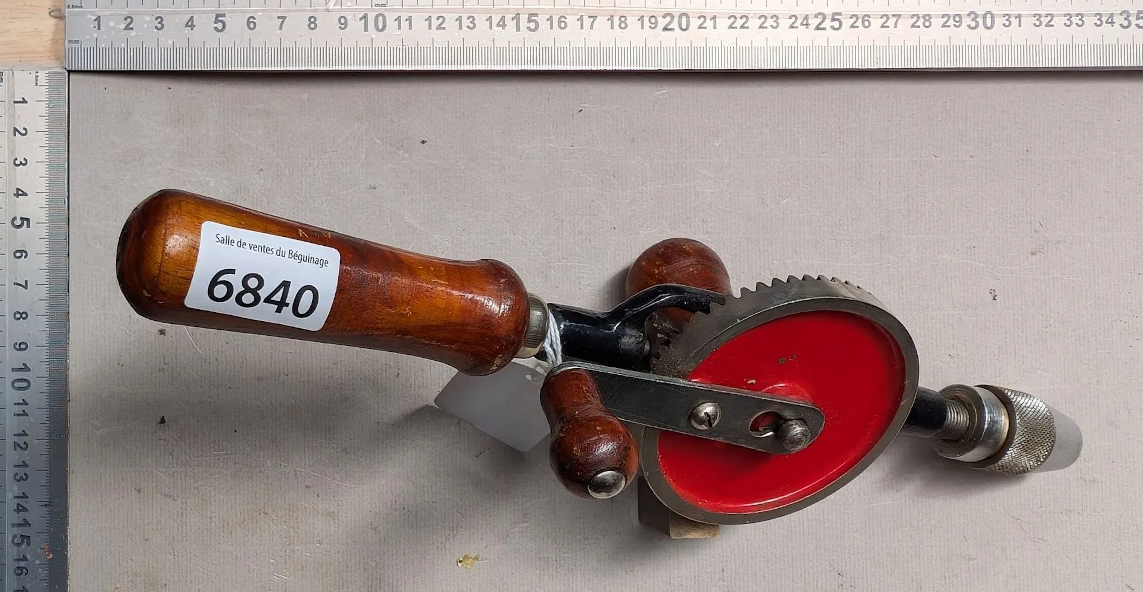Cast steel gear-type crankshaft—see photos for dimensions and condition