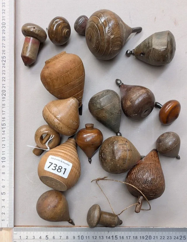 17 iron-tipped doll—see photos for dimensions and condition