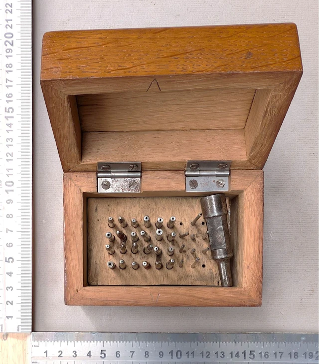 Watchmaker and Jeweler's Tool Set - See photos for dimensions and condition