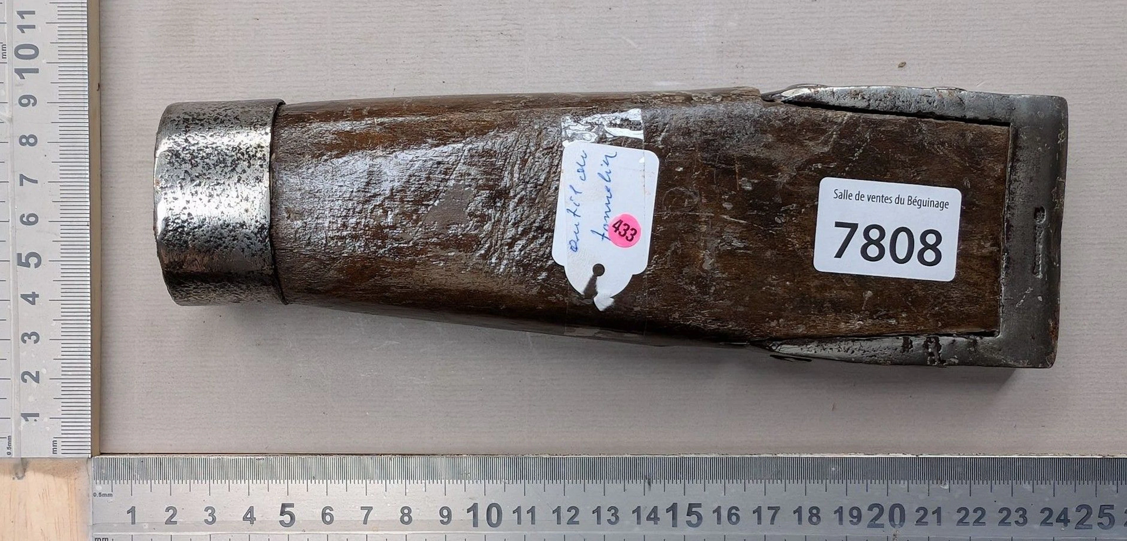 Cooper's tool—see photos for dimensions and condition