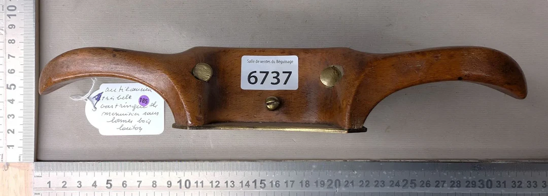 1 very nice carpenter's adze with blade—see photos for dimensions and condition