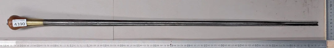 Saddler's cane—see photos for dimensions and condition