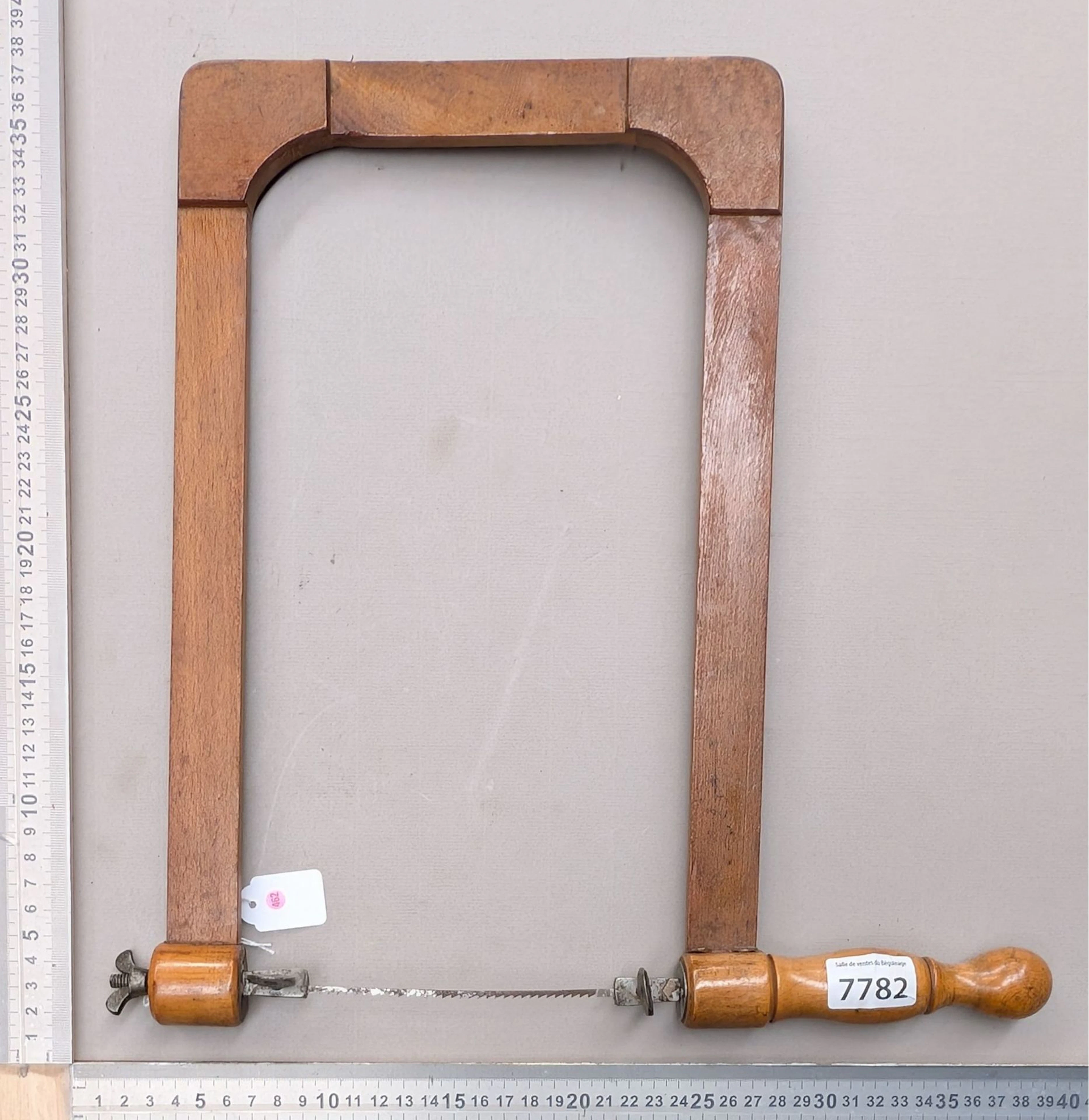 Antique scroll saw—see photos for dimensions and condition