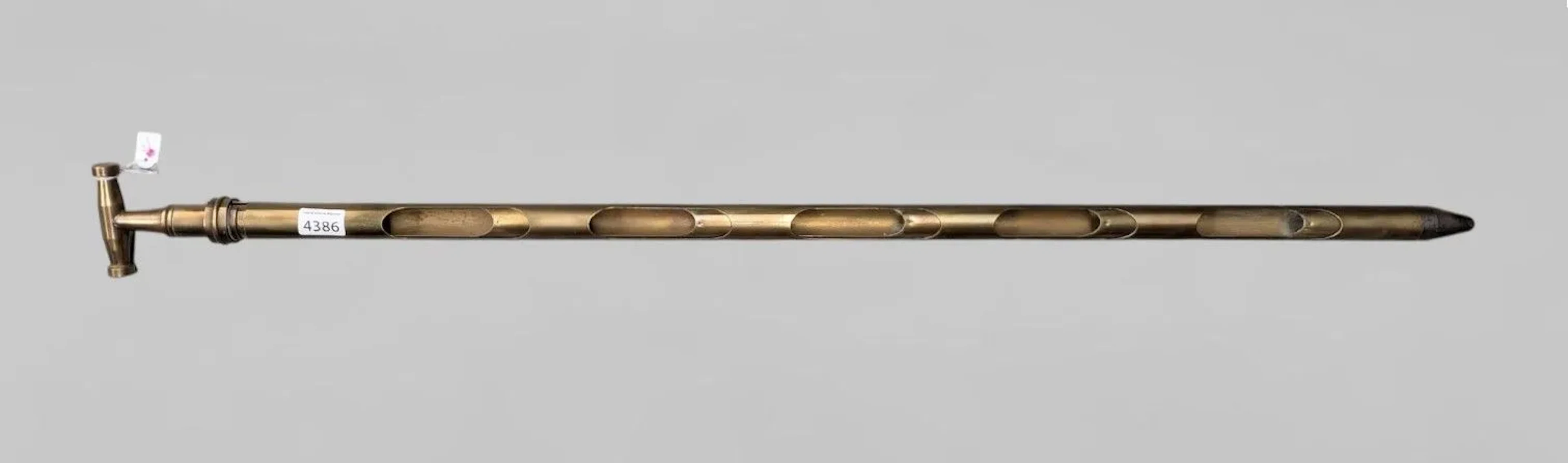 1 19th-century grain probe rod—see photos for dimensions and condition