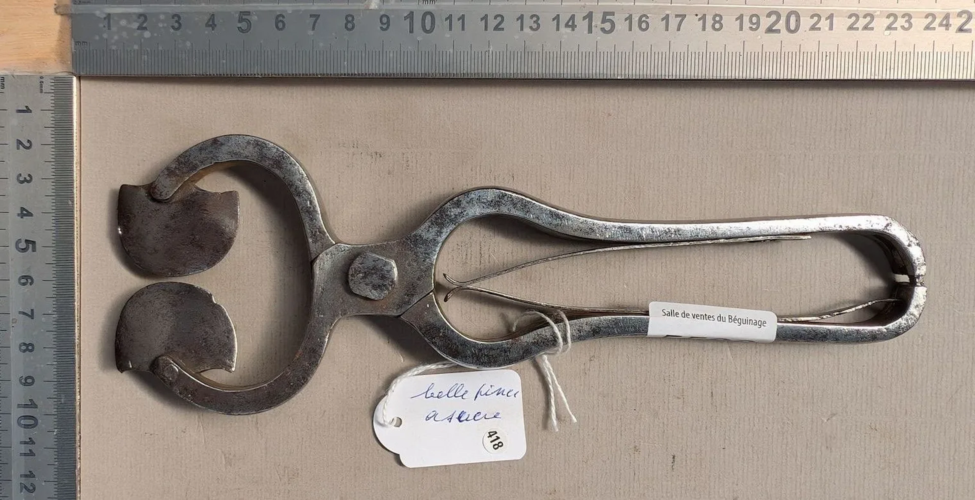 Beautiful sugar tongs - See photos for dimensions and condition