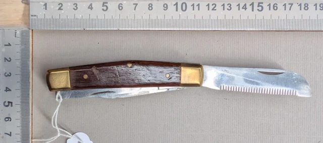 Antique 5-blade knife—see photos for dimensions and condition