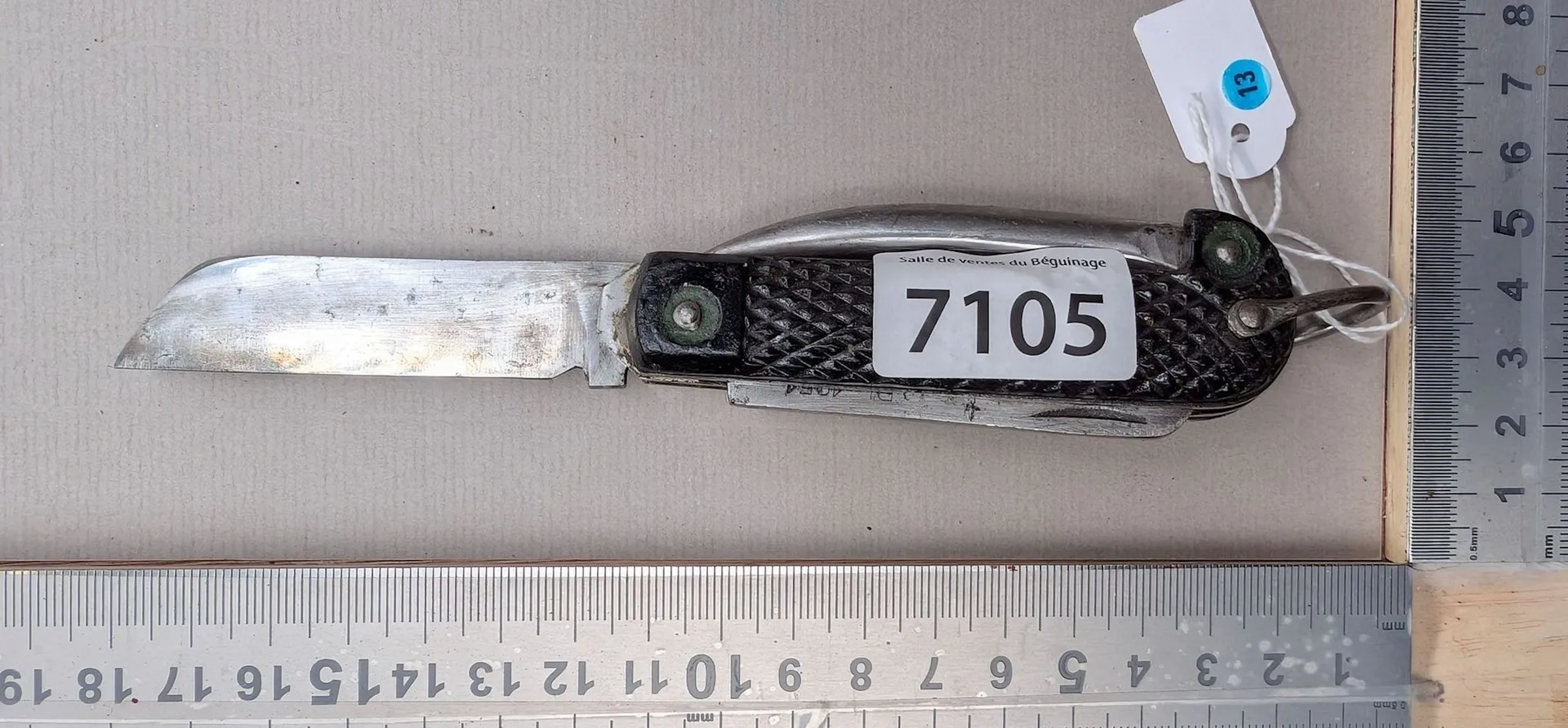 Vintage ABL knife. 4 functions—see photos for dimensions and condition