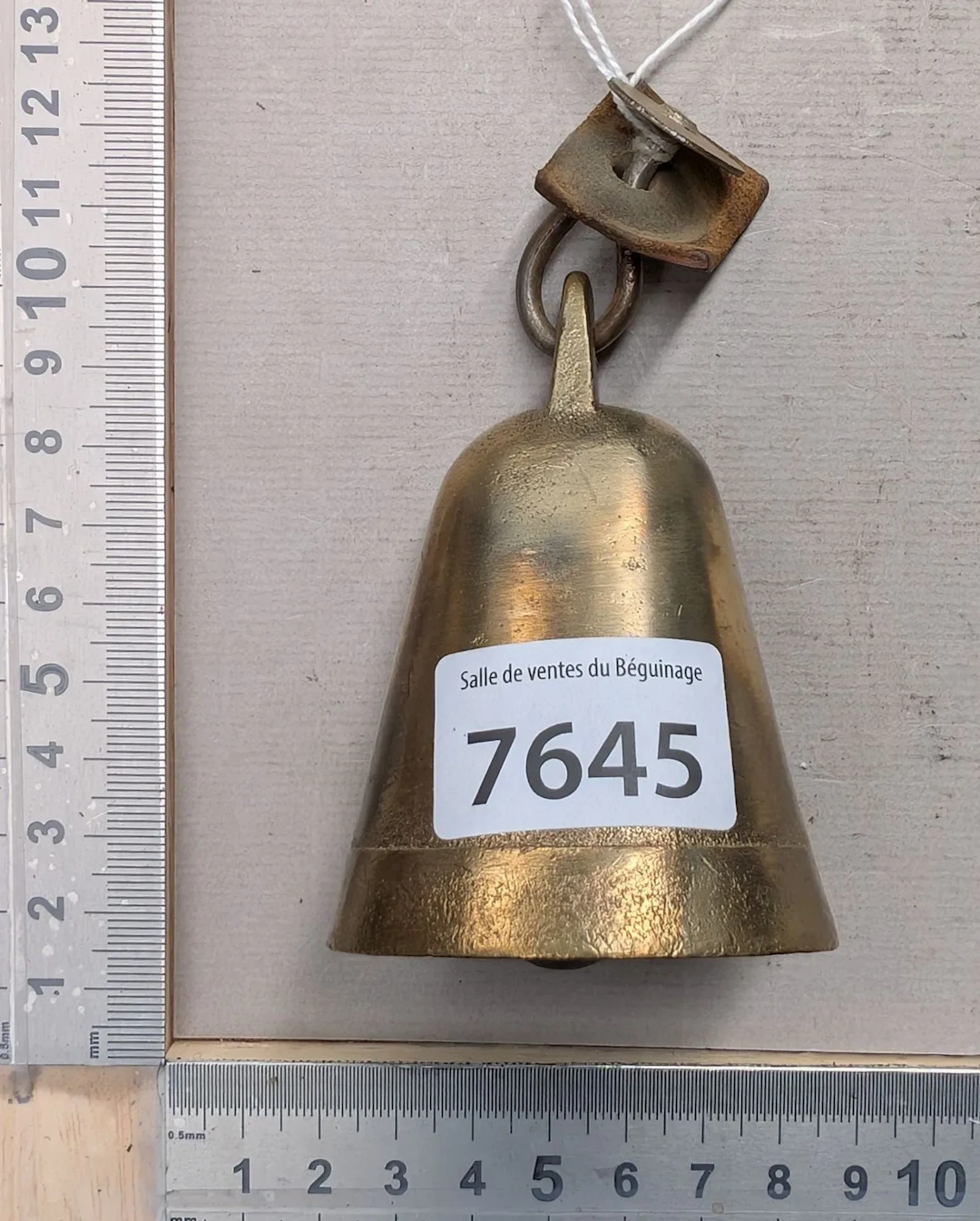 Small bell for draft horses—see photos for dimensions and condition
