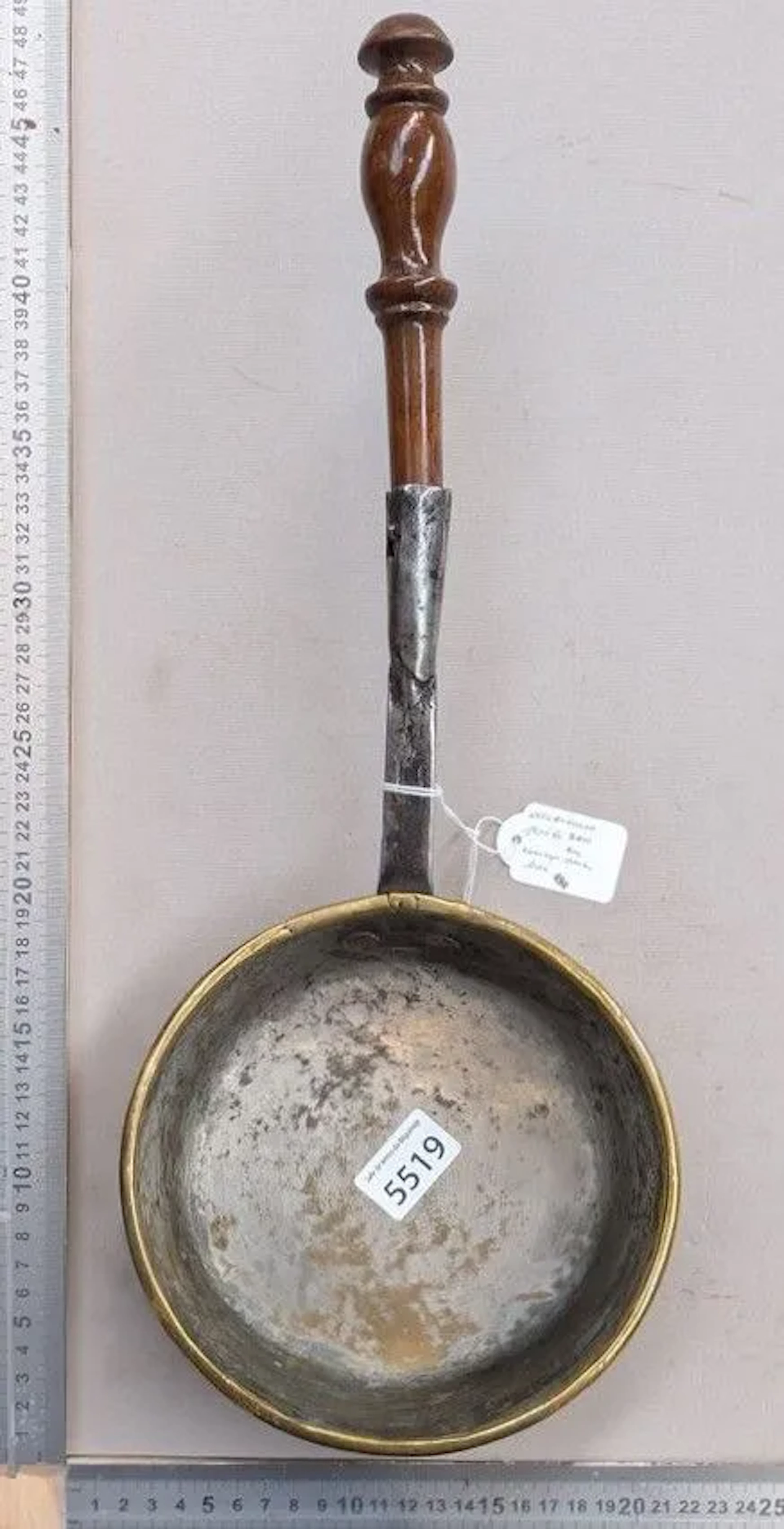 Antique frying pan 18th century - See photos for dimensions and condition