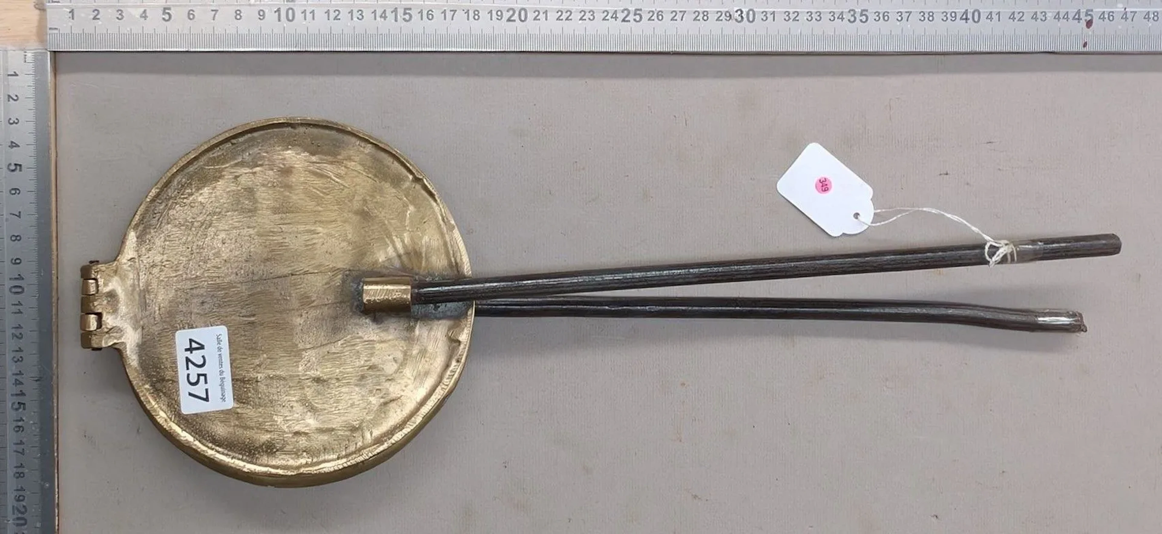 Vintage waffle and wafer maker—see photos for dimensions and condition
