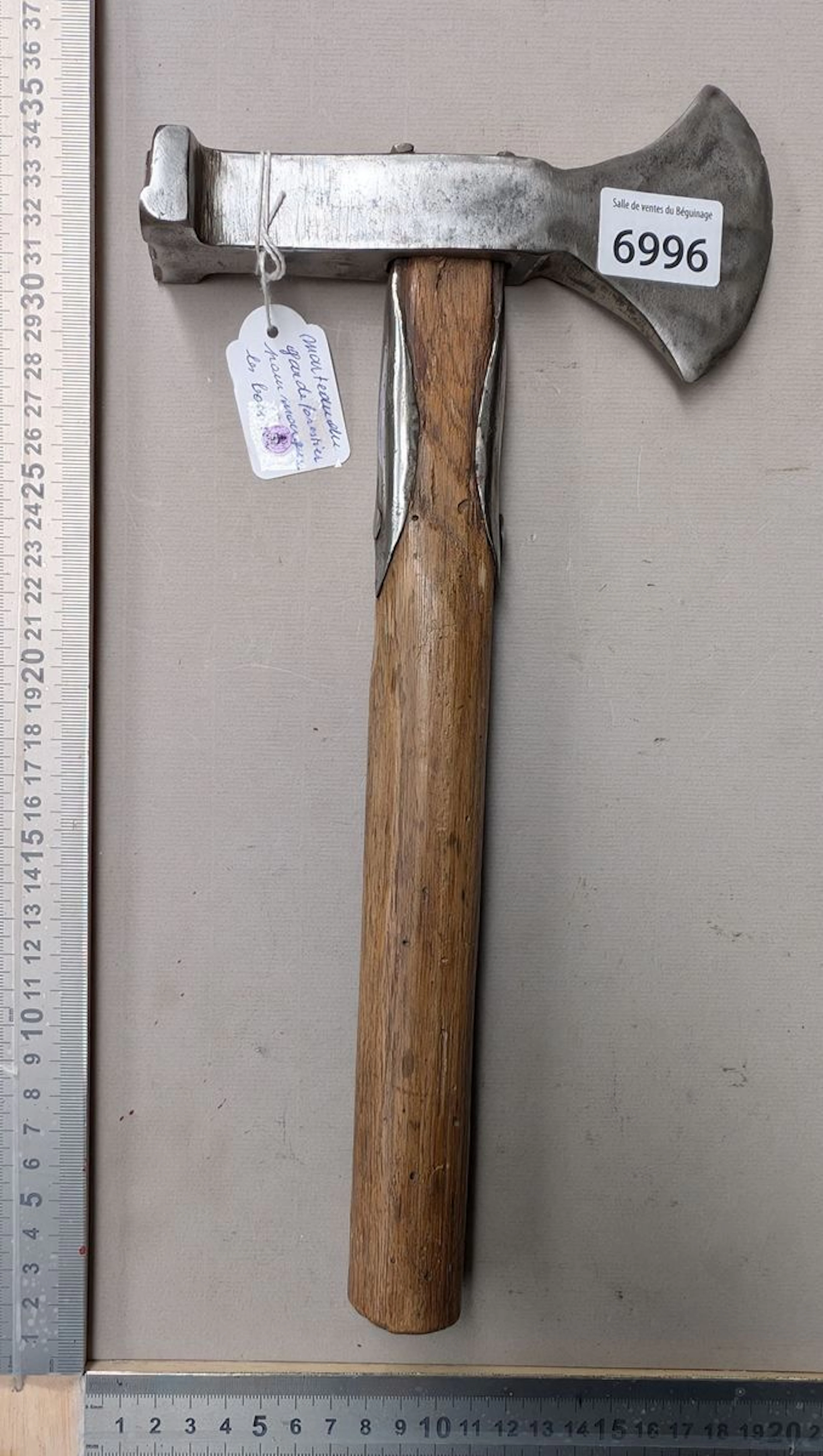 1 antique R.J. forester's hatchet for marking timber—see photos for
