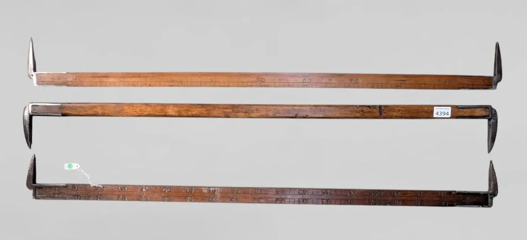 3 pieces, each one meter long, for the woodcutter—see photos for dimensions