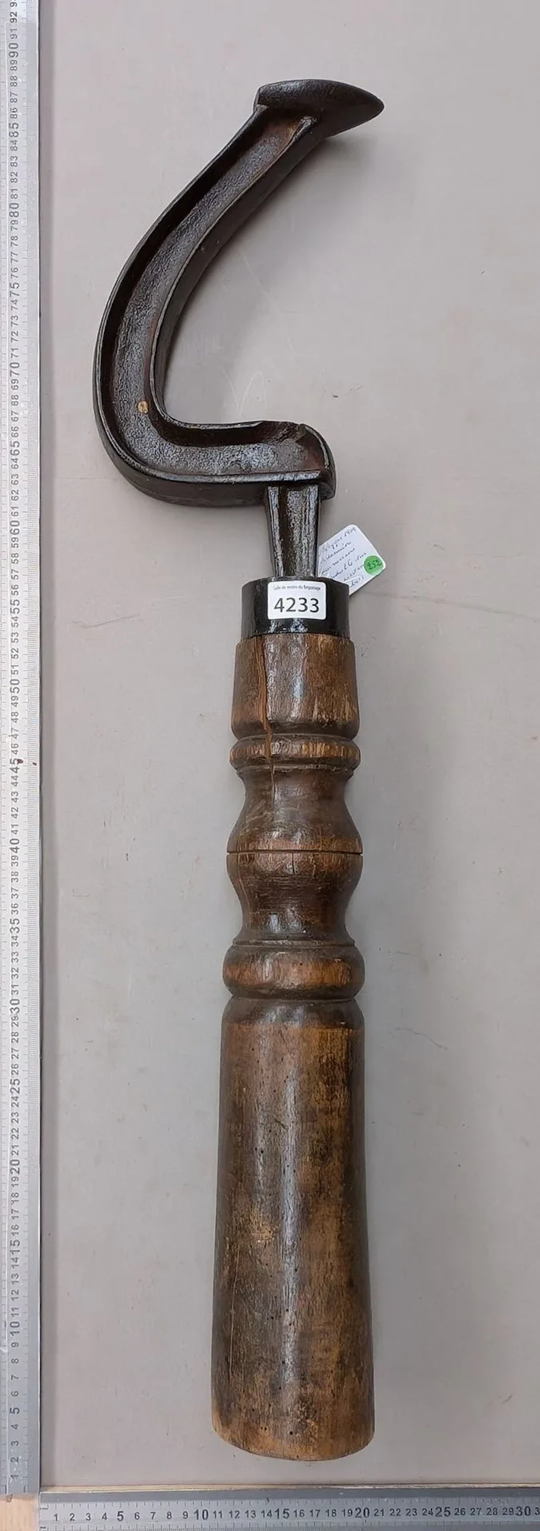 1902 Shoemaker's Gooseneck - See photos for dimensions and condition