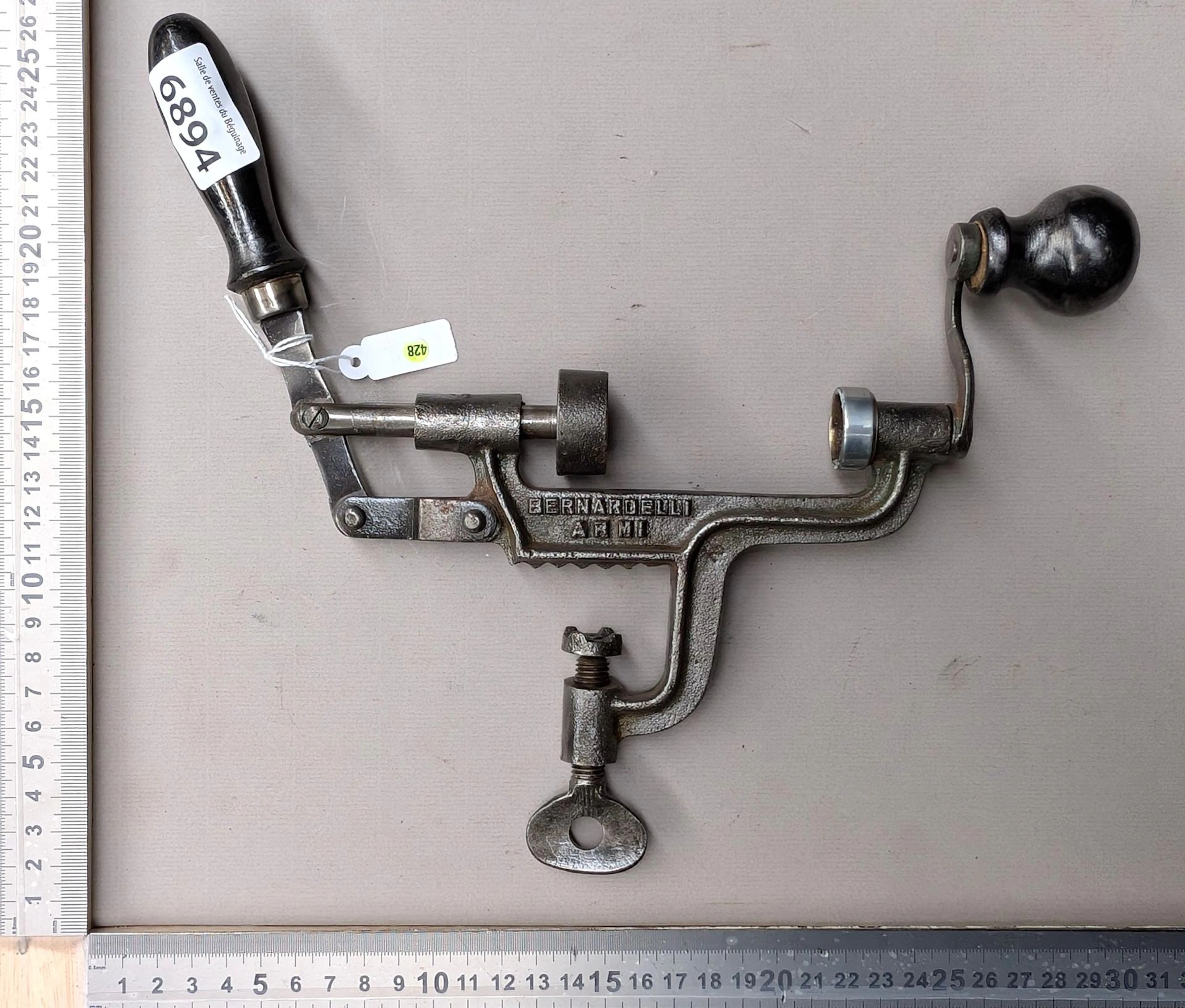 1 antique 19th-century cartridge-setter—see photos for dimensions and condition