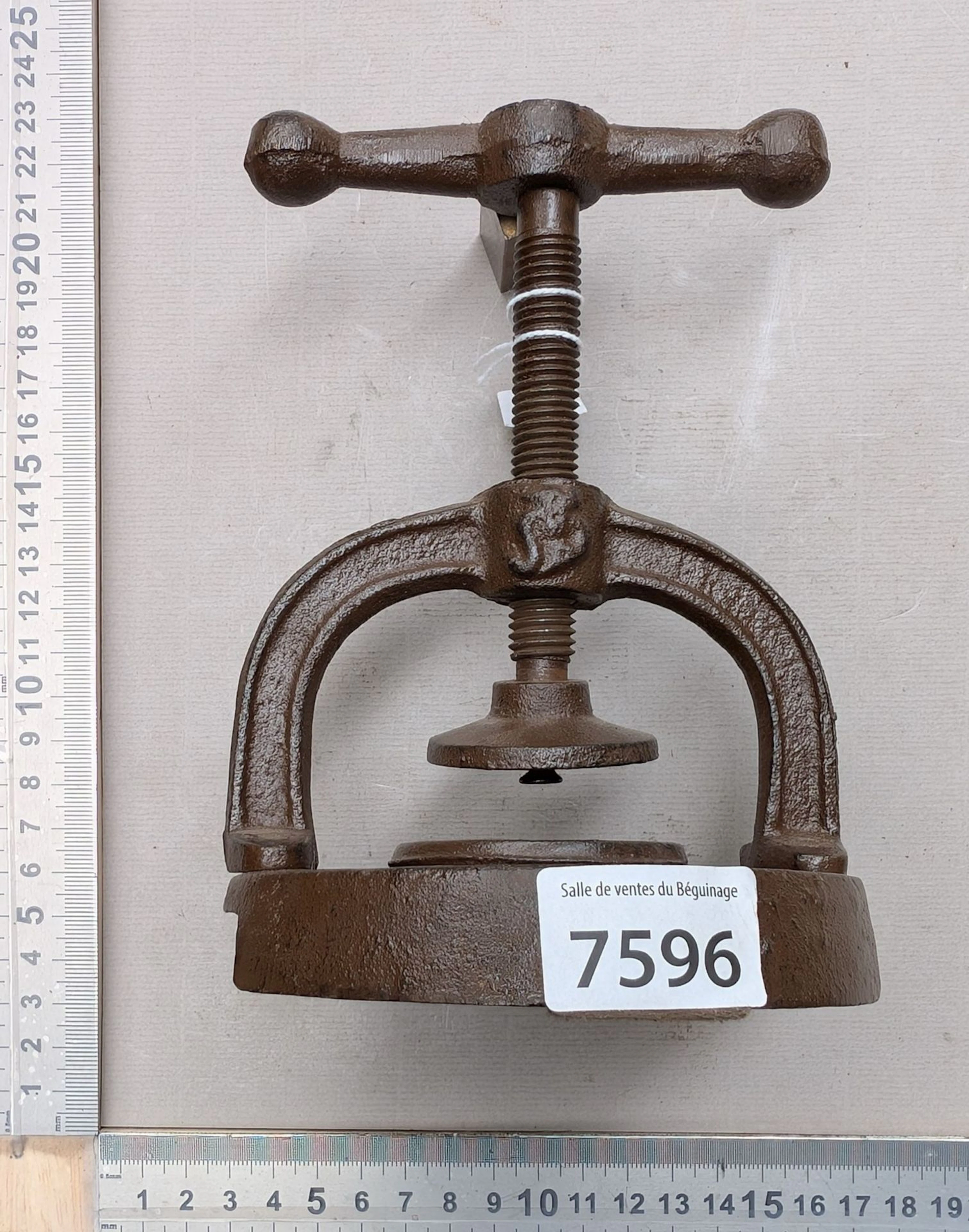 Antique bronze nutcracker—see photos for dimensions and condition