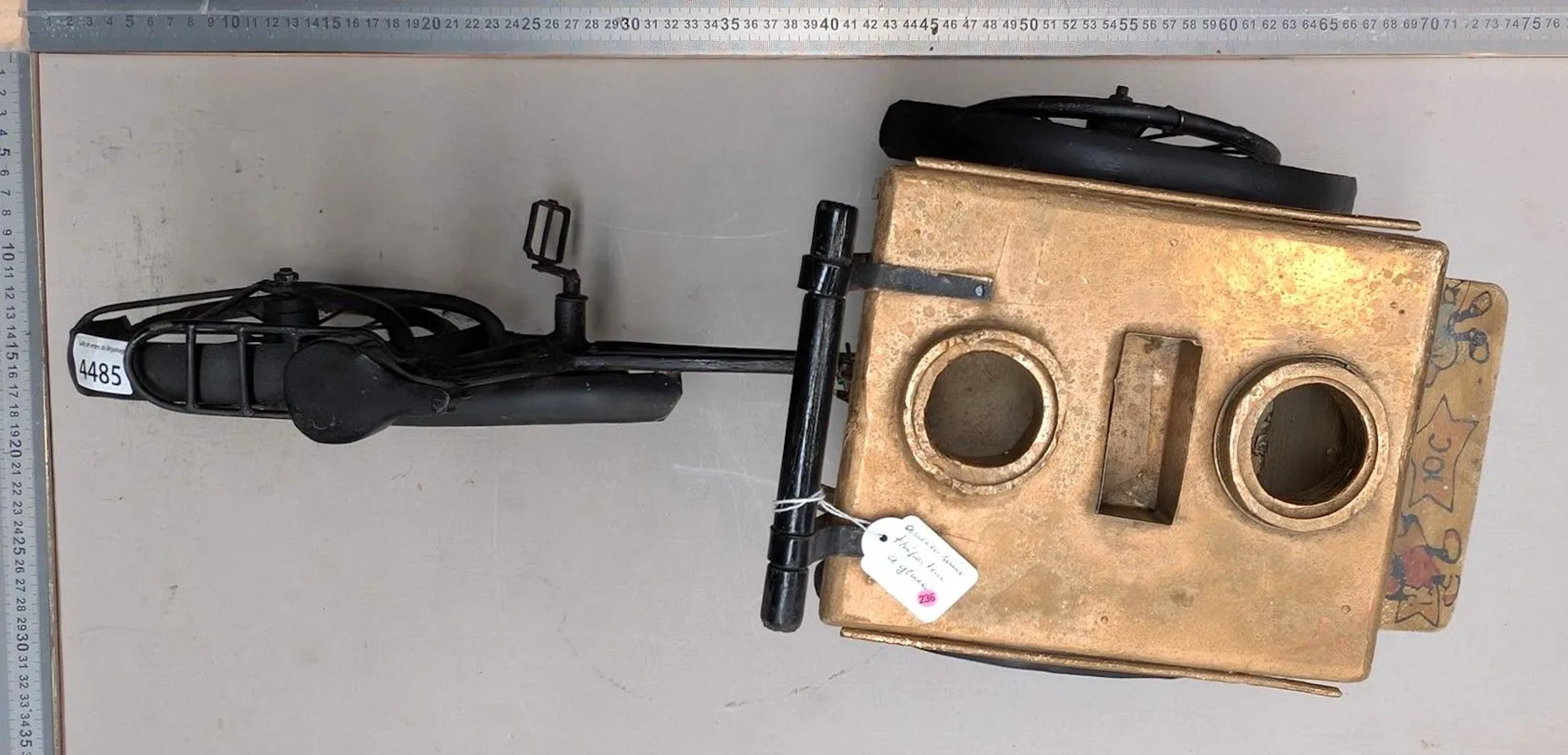 Mini three-wheeled ice bike - See photos for dimensions and condition