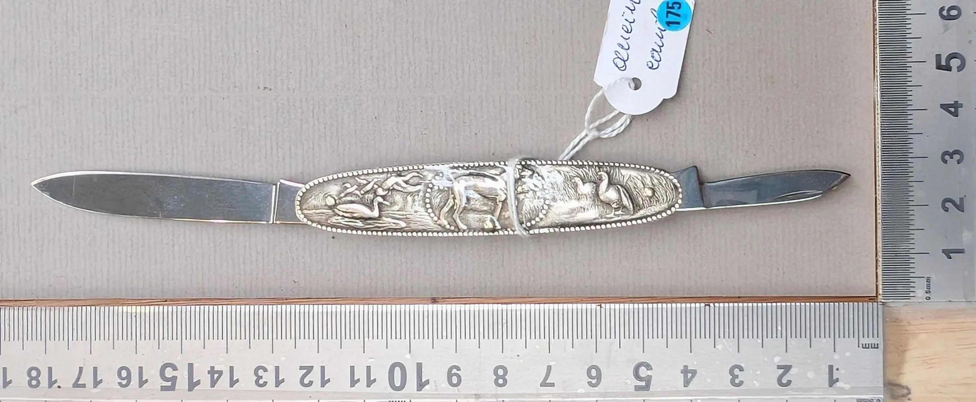 Vintage BOKER GERMANY 2-blade pocket knife - See photos for dimensions