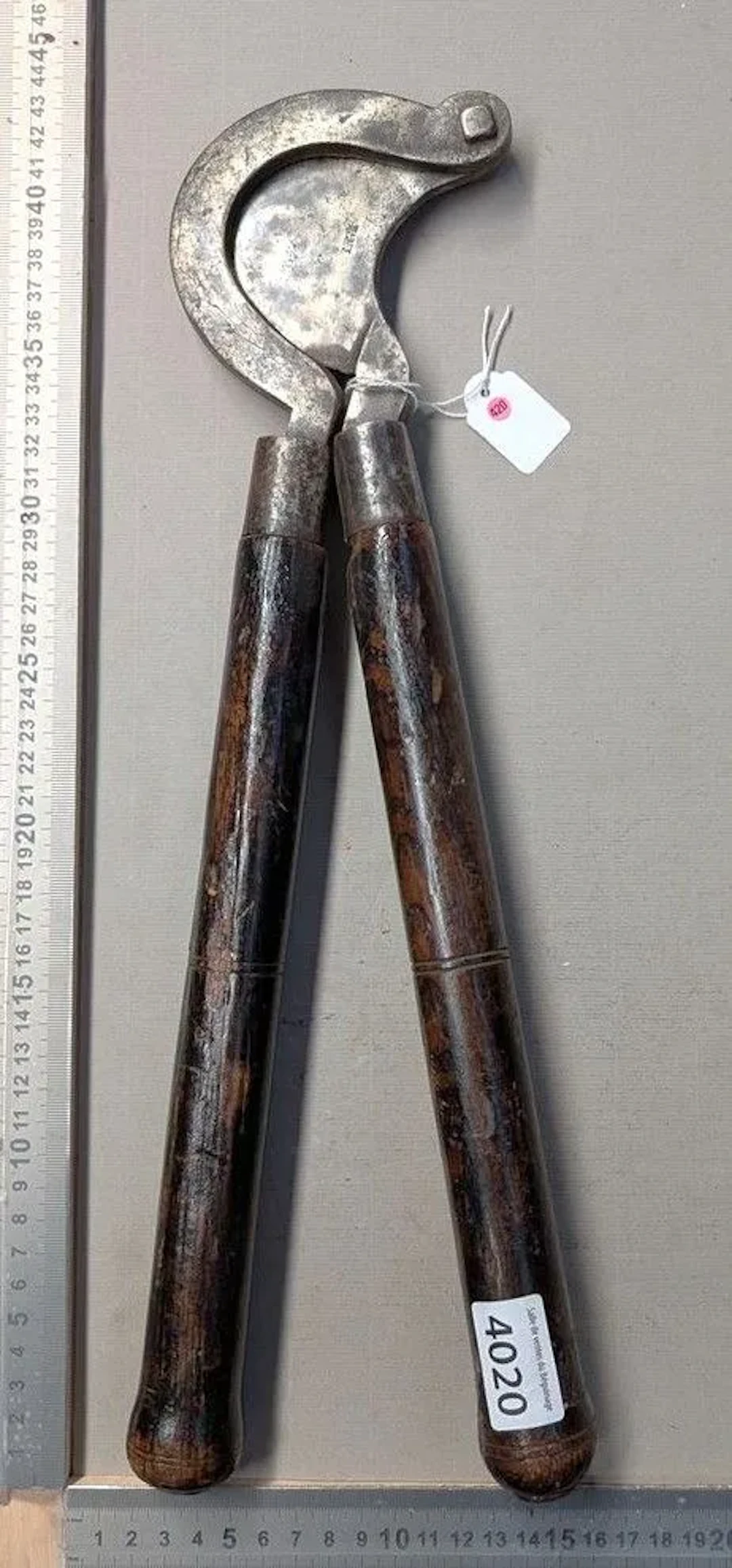 Antique tail clipper—see photos for dimensions and condition