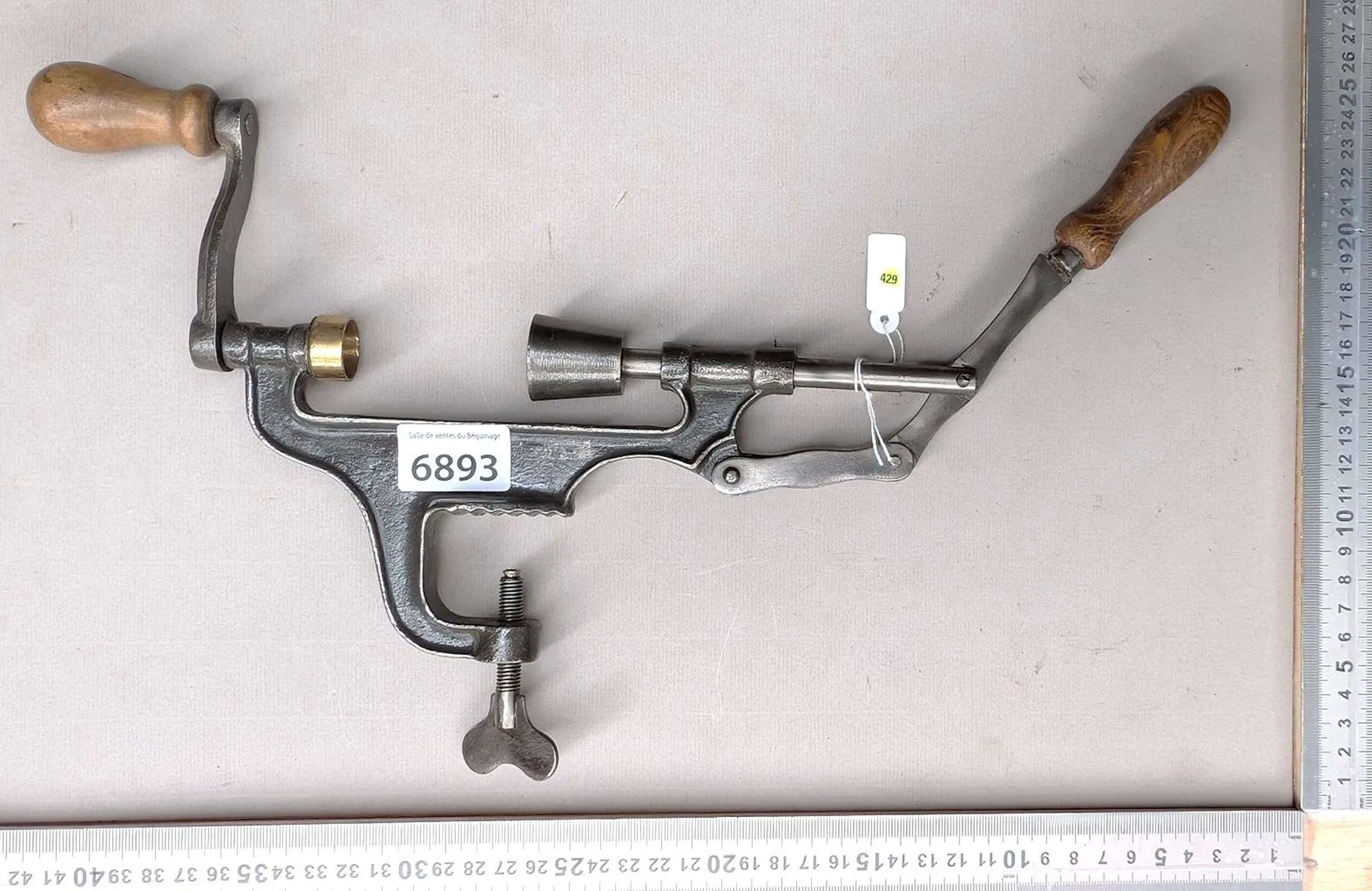 1 antique 19th-century cartridge-setter—see photos for dimensions and condition