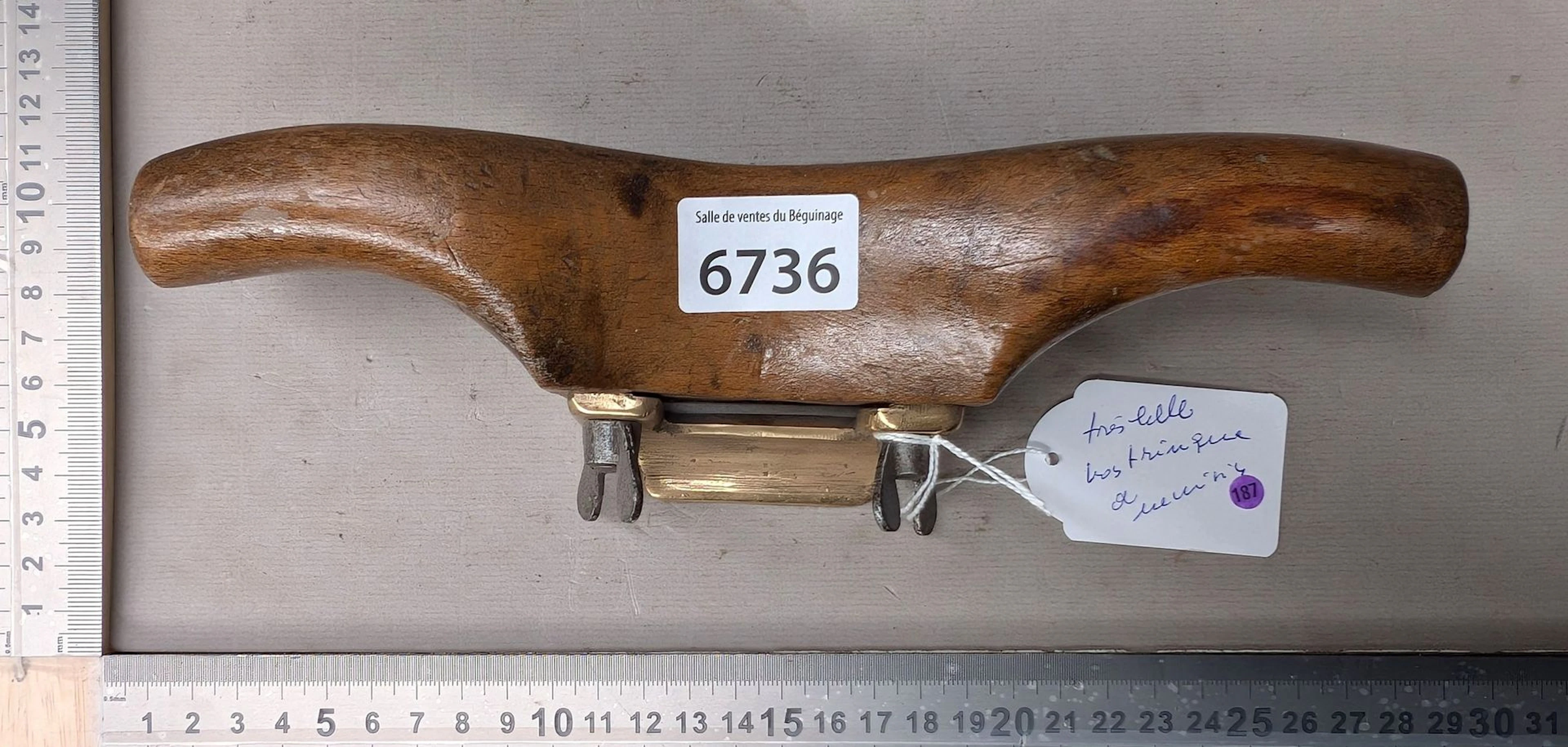 1 very nice carpenter's ring gauge without a blade—see photos for