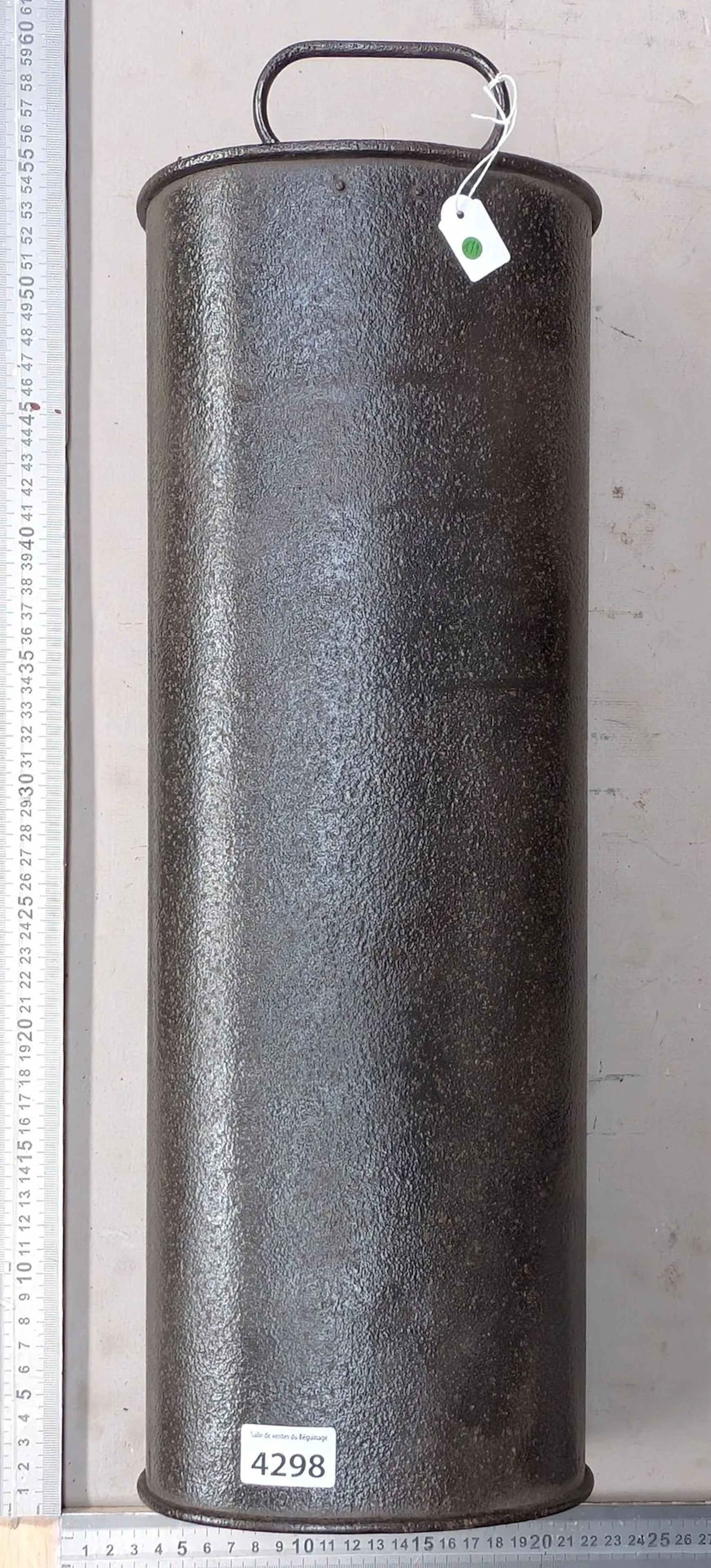 Vintage carriage heater—see photos for dimensions and condition