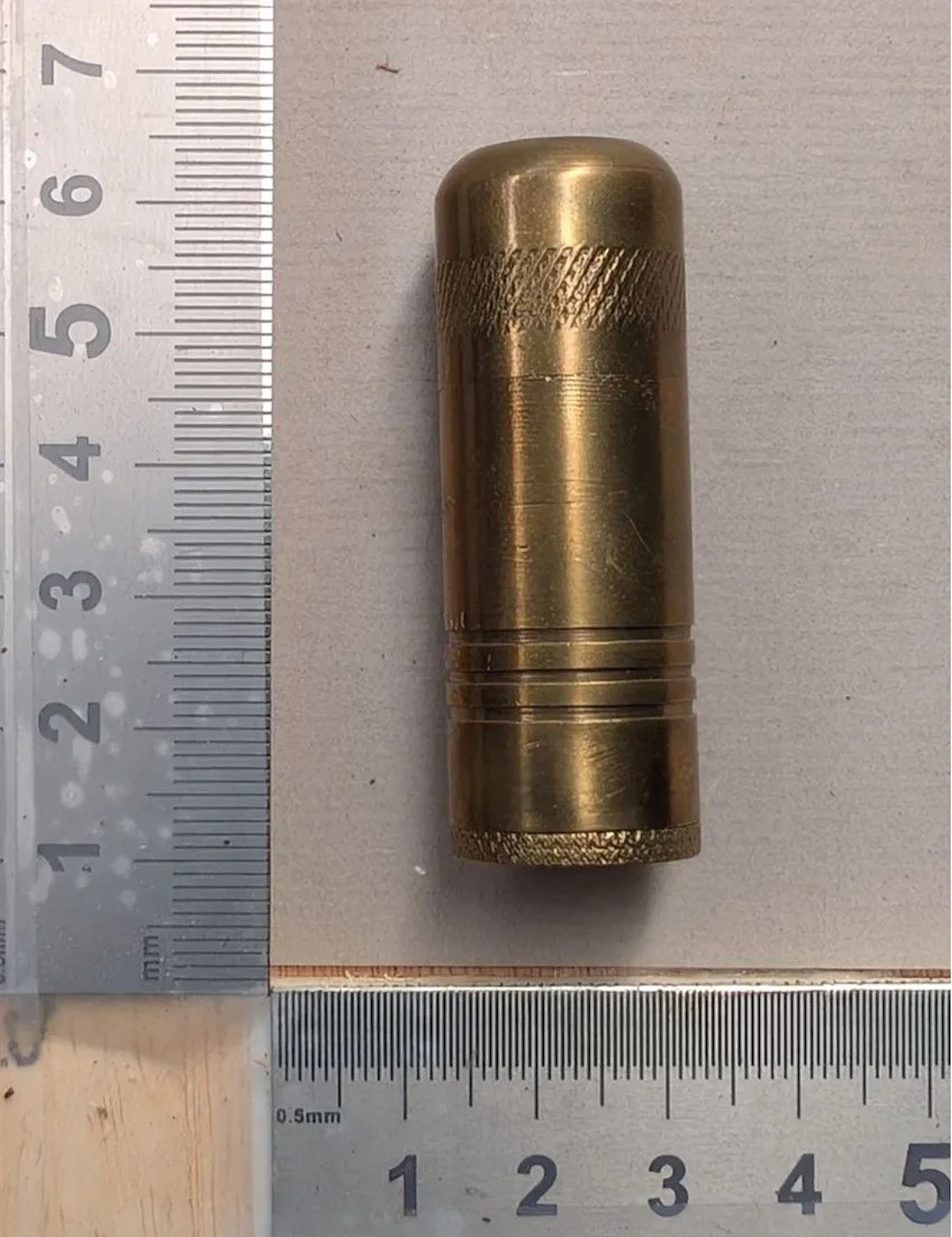 1 antique trench lighter, handmade by a soldier—see photos for dimensions