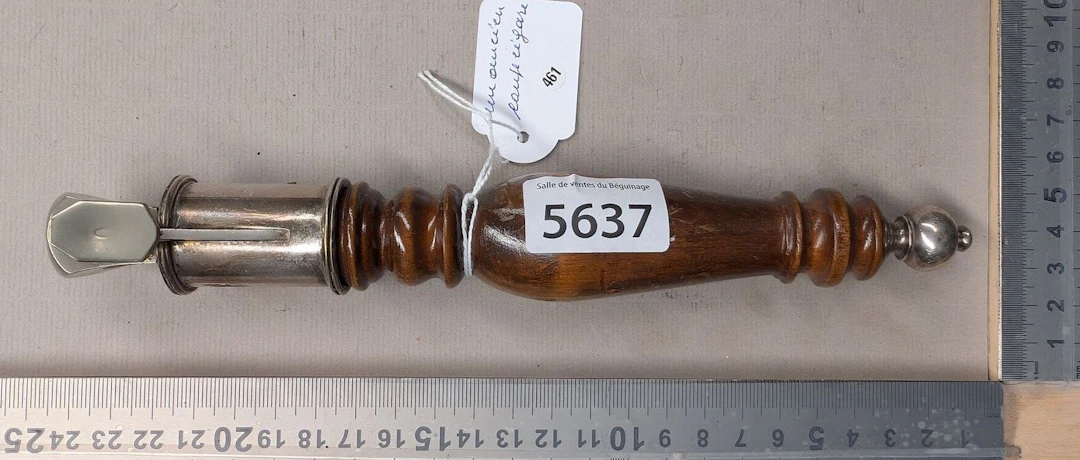 Antique cigar cutter—see photos for dimensions and condition