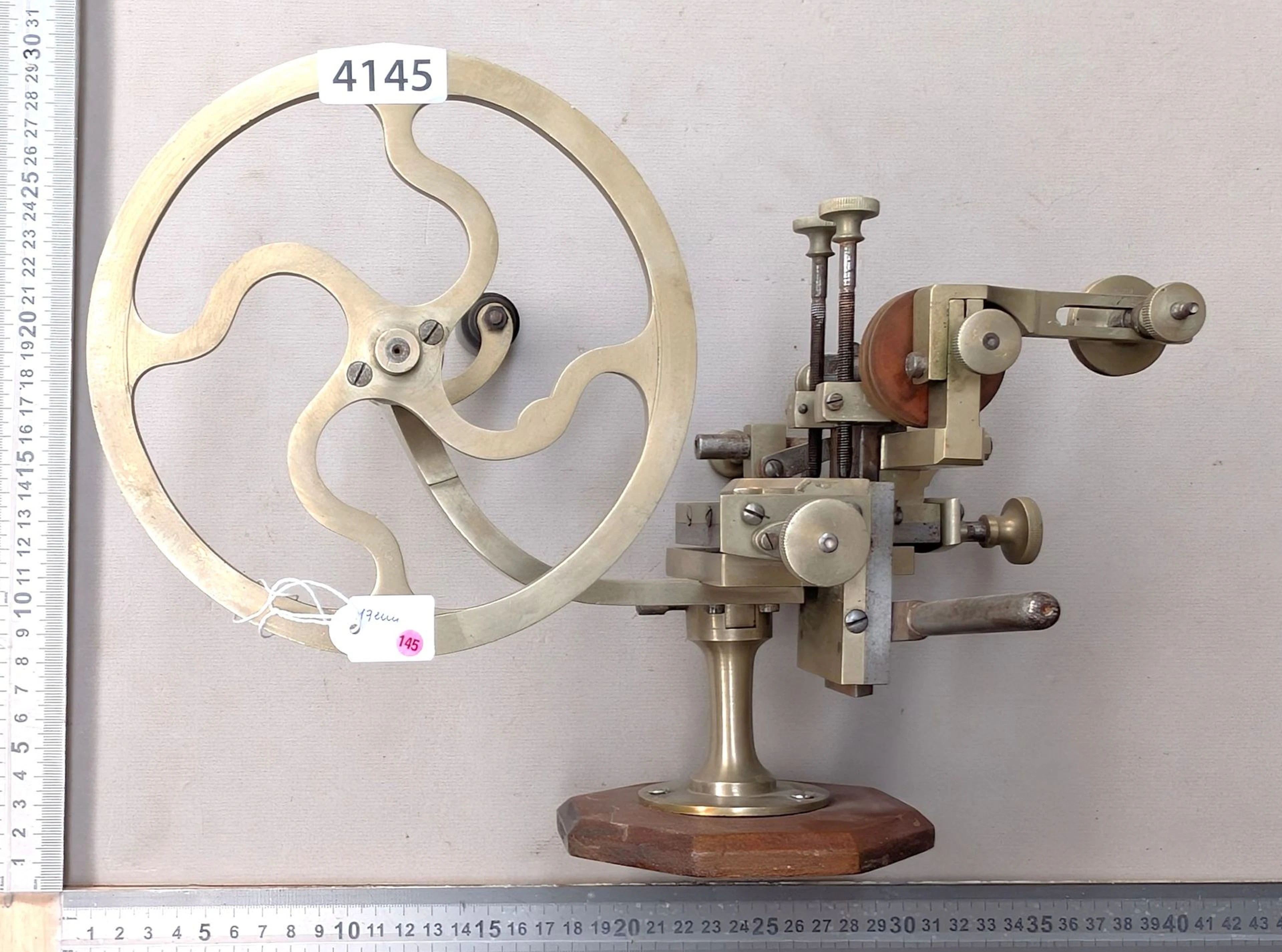1 antique clockmaker's tower—see photos for dimensions and condition