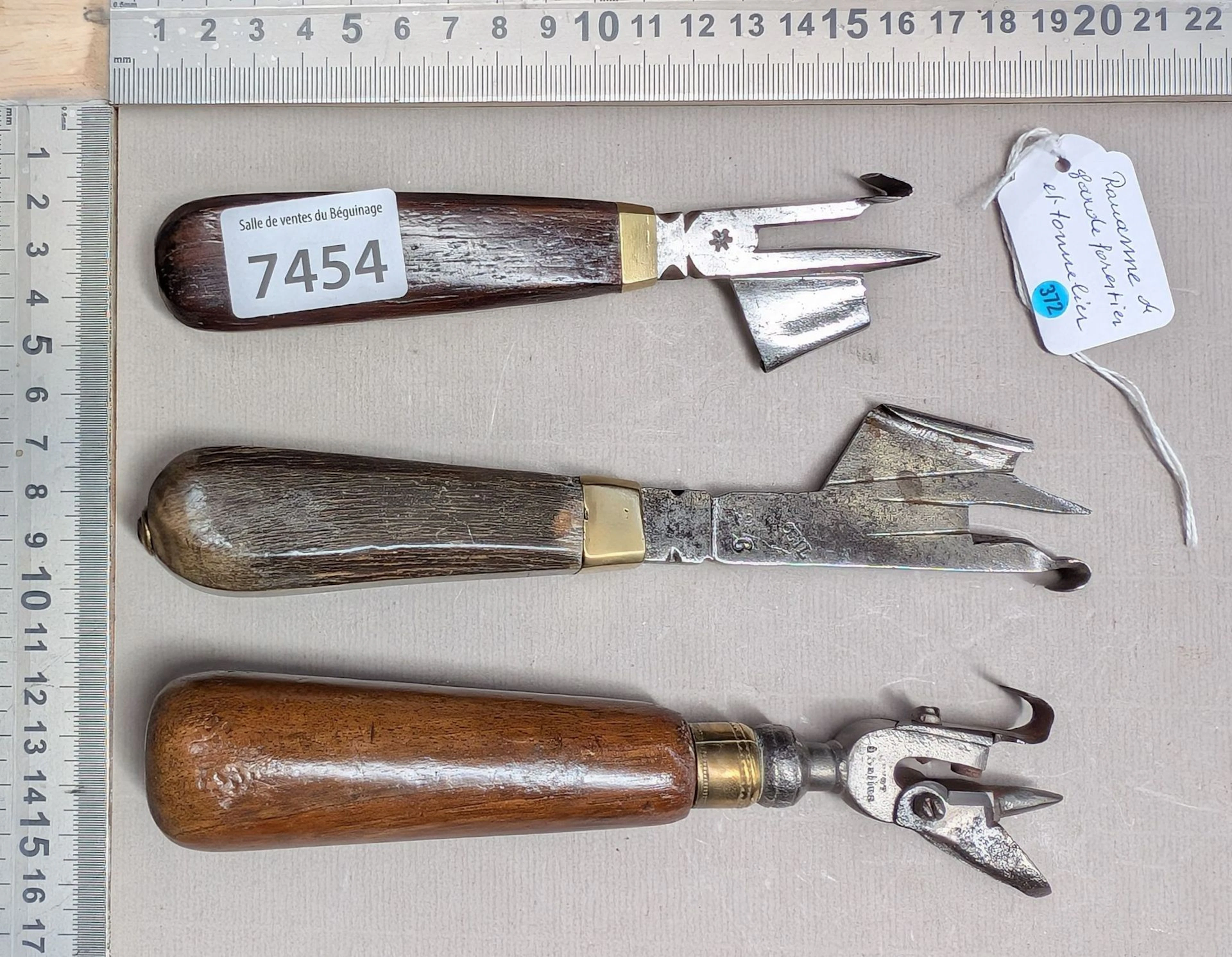 3 rouannes from a forester and cooper—a lovely piece—See photos for