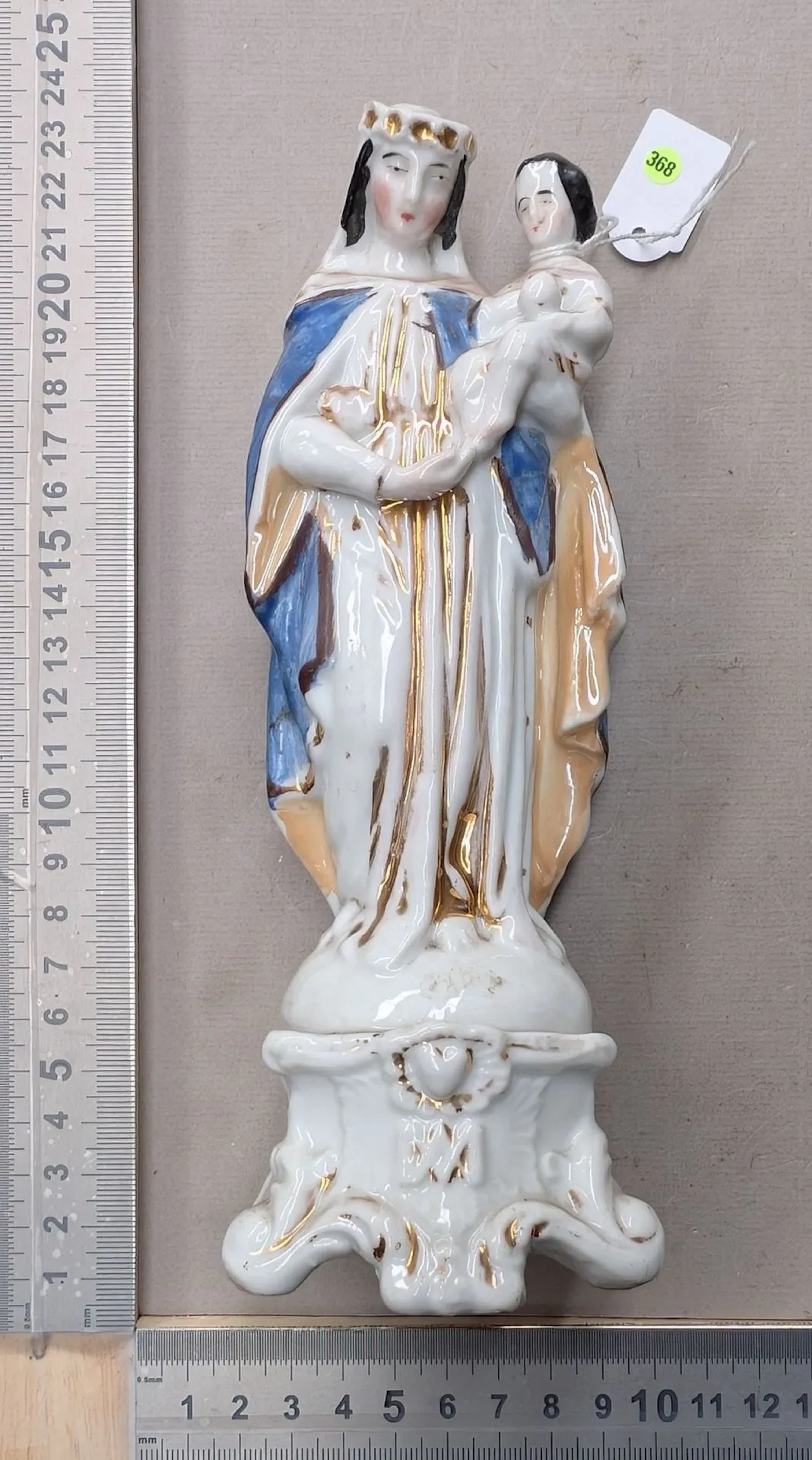 The Virgin and Child - See photos for dimensions and condition