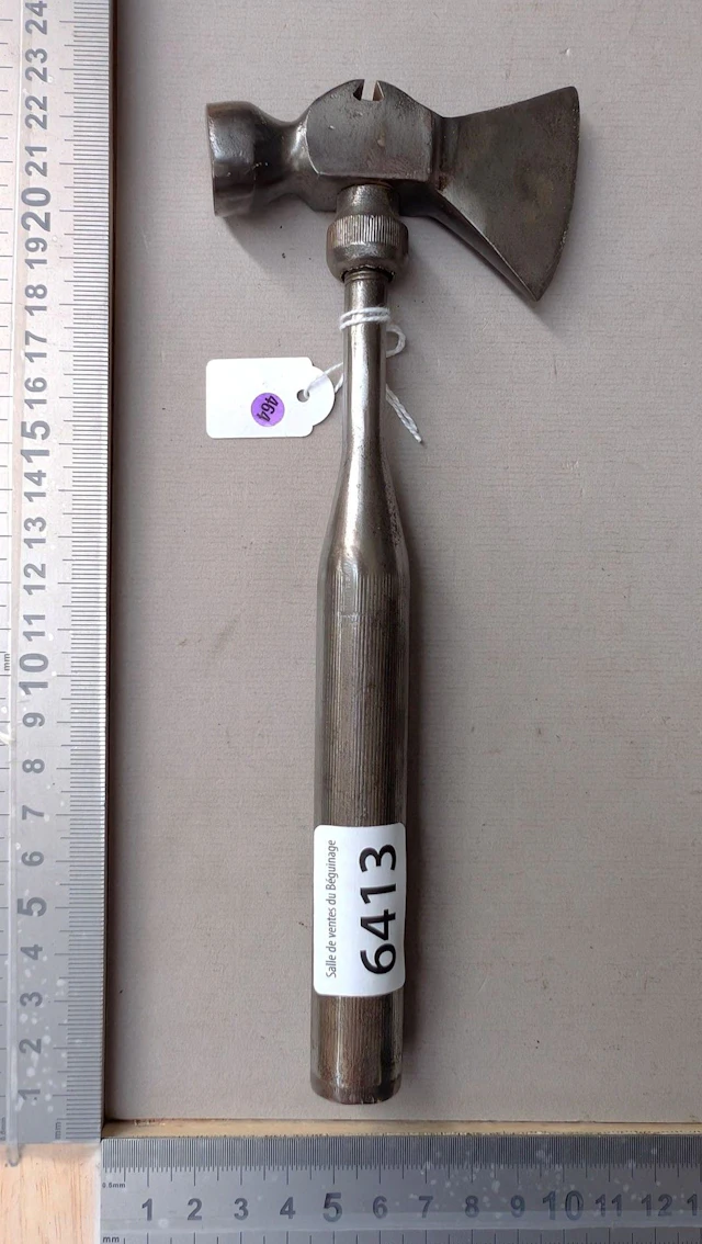Small multifunction hatchet—see photos for dimensions and condition