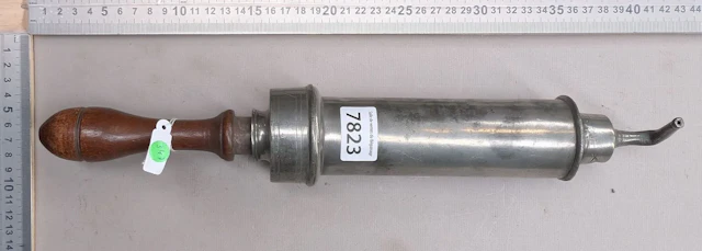 1 antique enema syringe - See photos for dimensions and condition